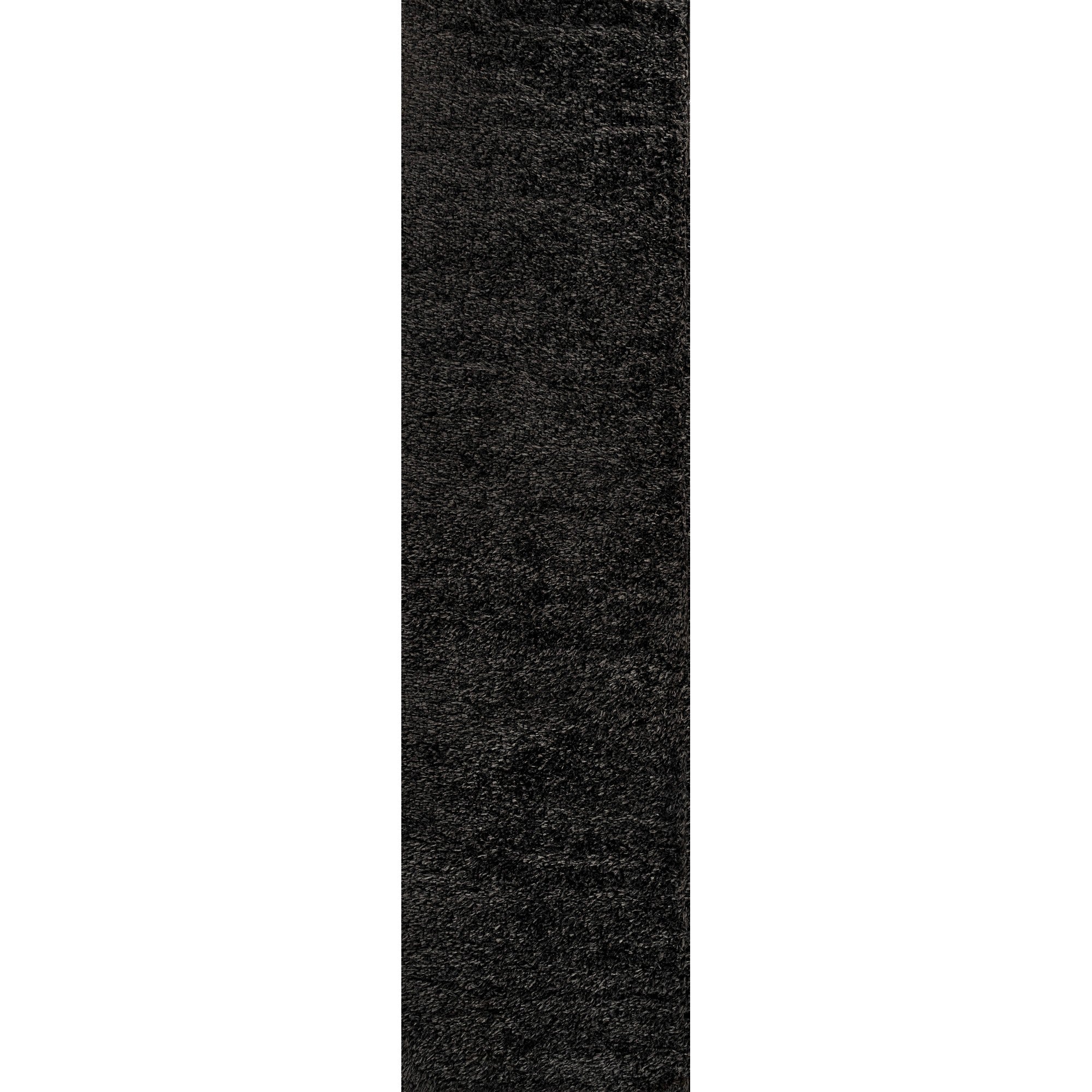 Clayton Coastal Solid Glam Shag Machine-Washable Area Rug