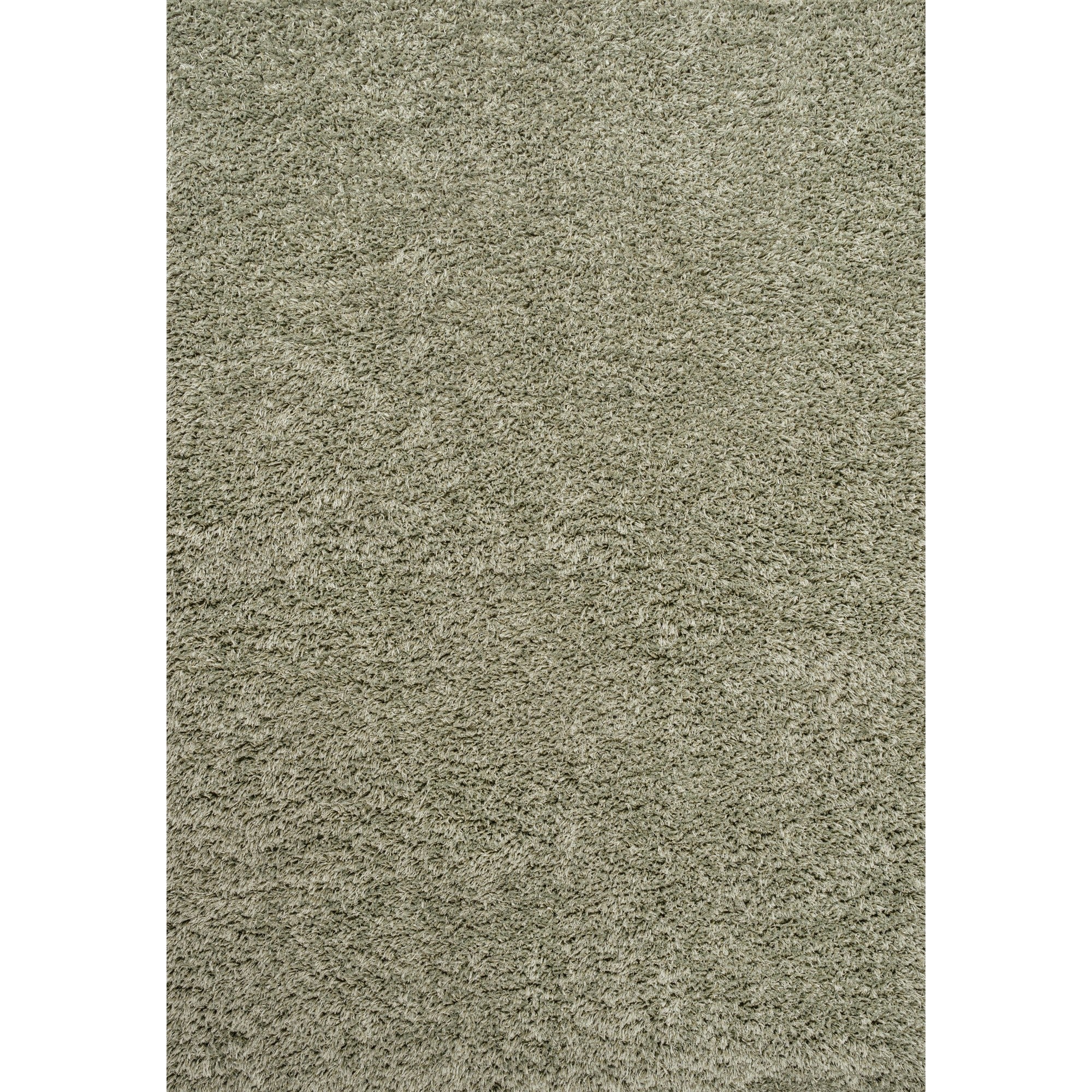 Clayton Coastal Solid Glam Shag Machine-Washable Area Rug