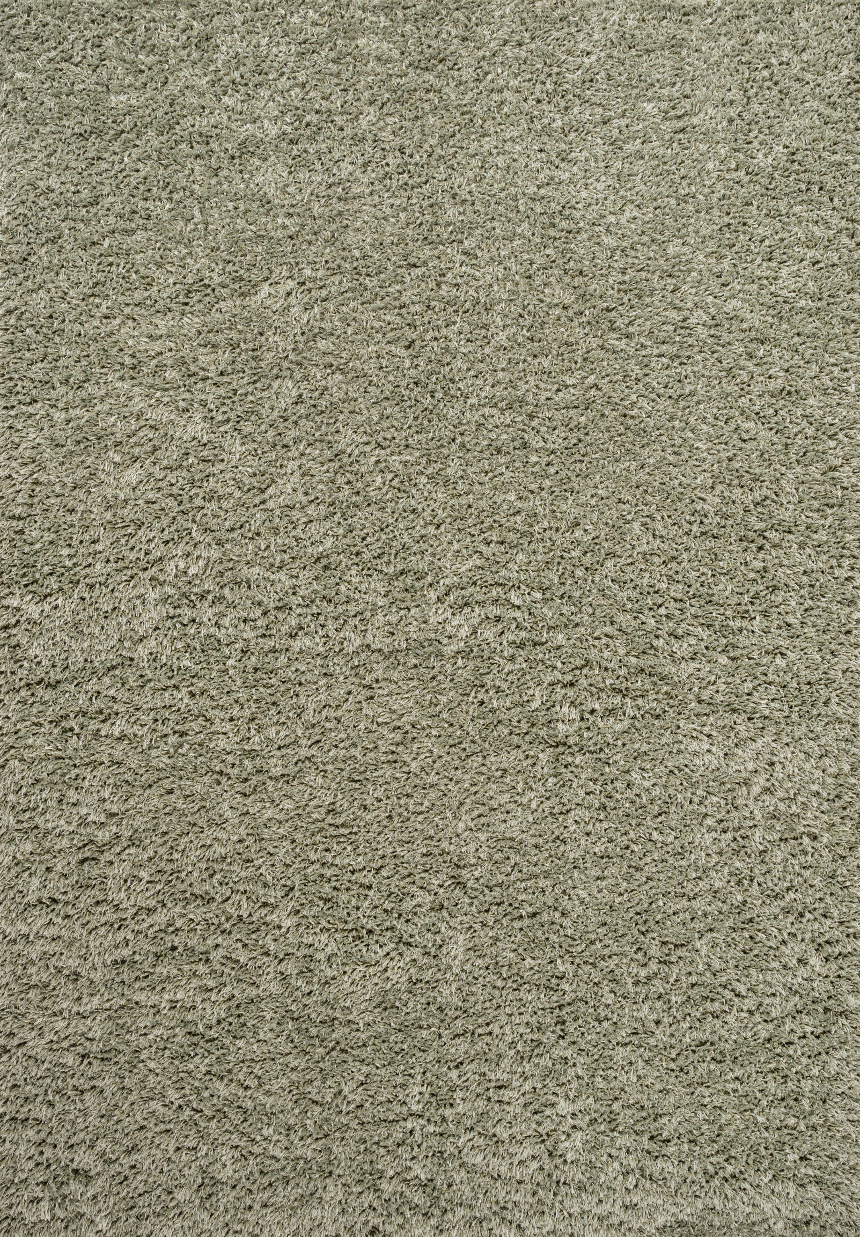 Clayton Coastal Solid Glam Shag Machine-Washable Area Rug
