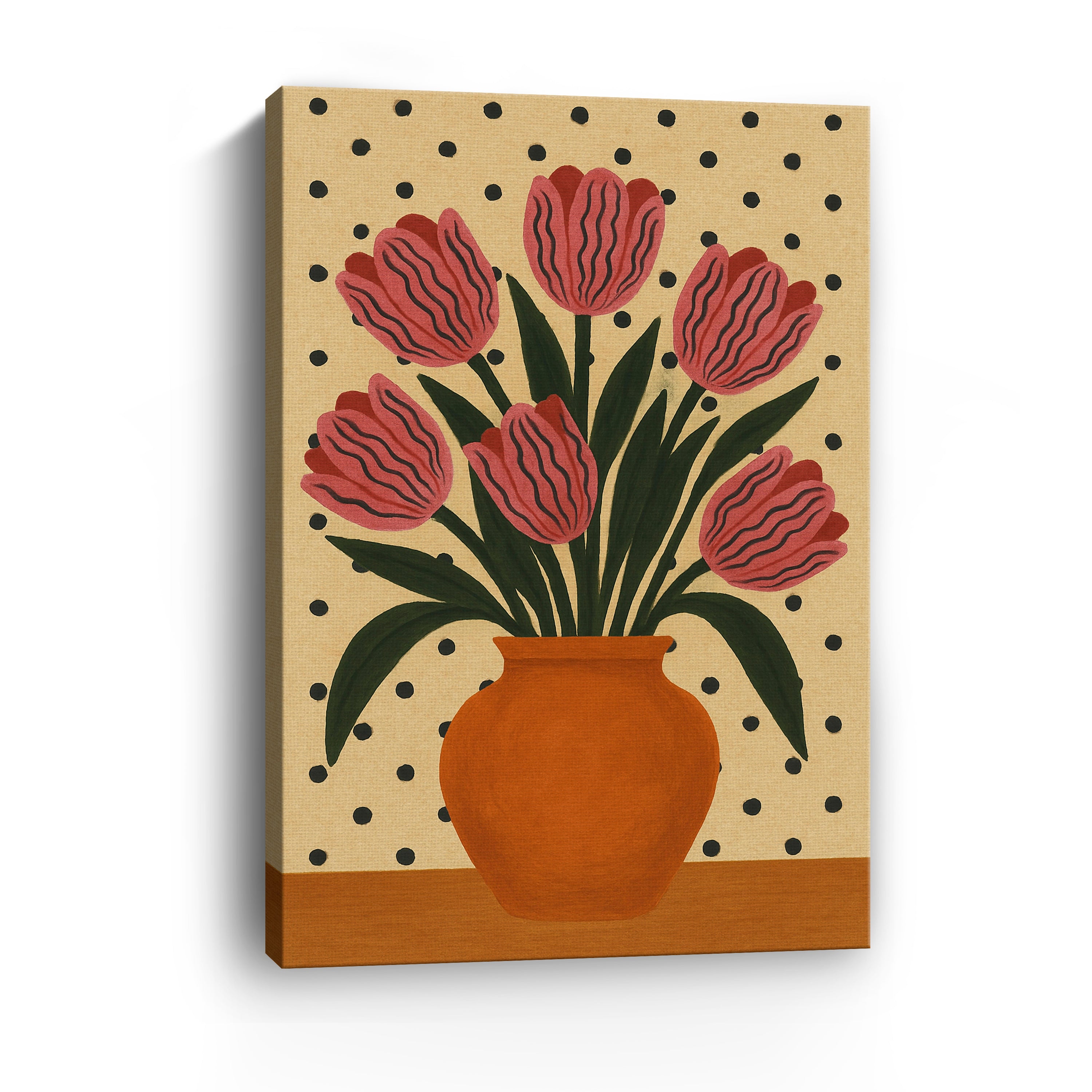 Barsrsind's Potted Florals Canvas Giclee