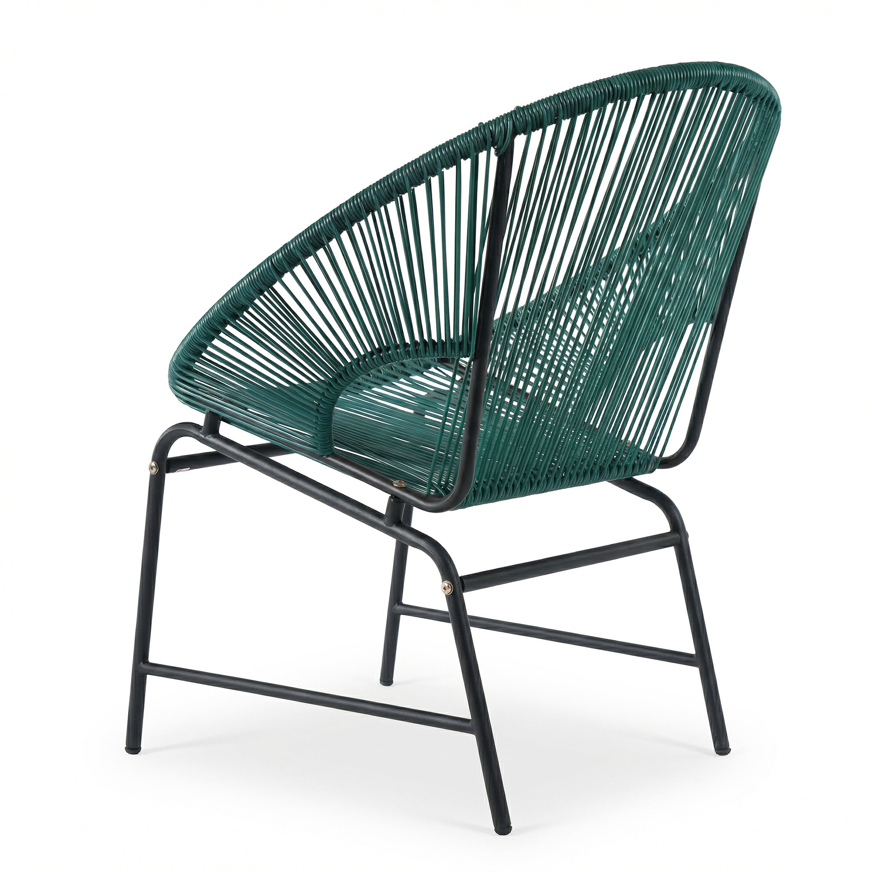 Nusa Outdoor Rattan Wicker Chair, Set of 2