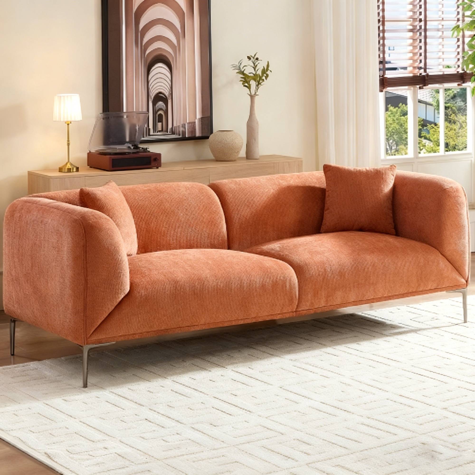 Modern Sofa for Living Room Family Movie Nights & Reading Hours