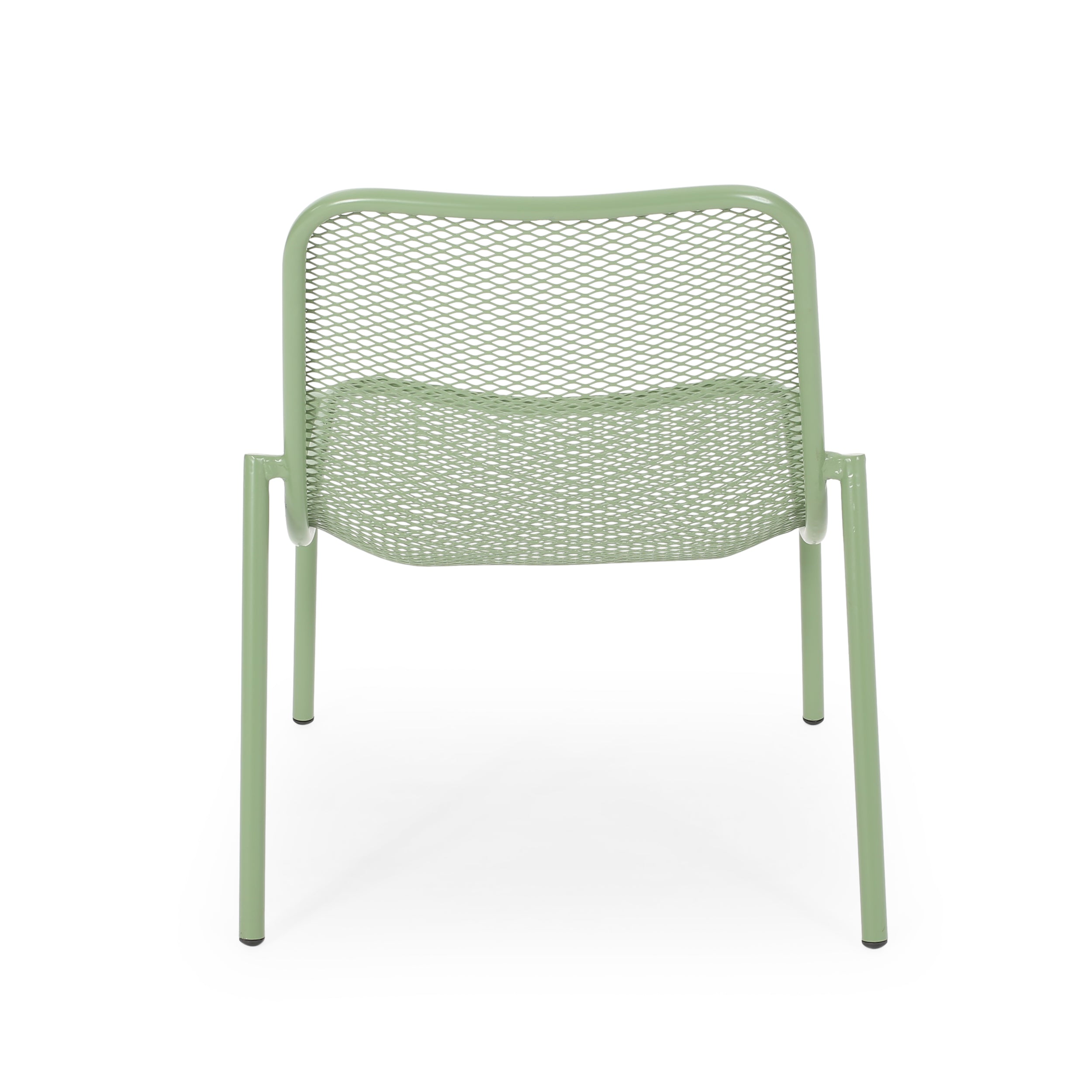 Kincaid Stackable Iron Chairs, Set of 2