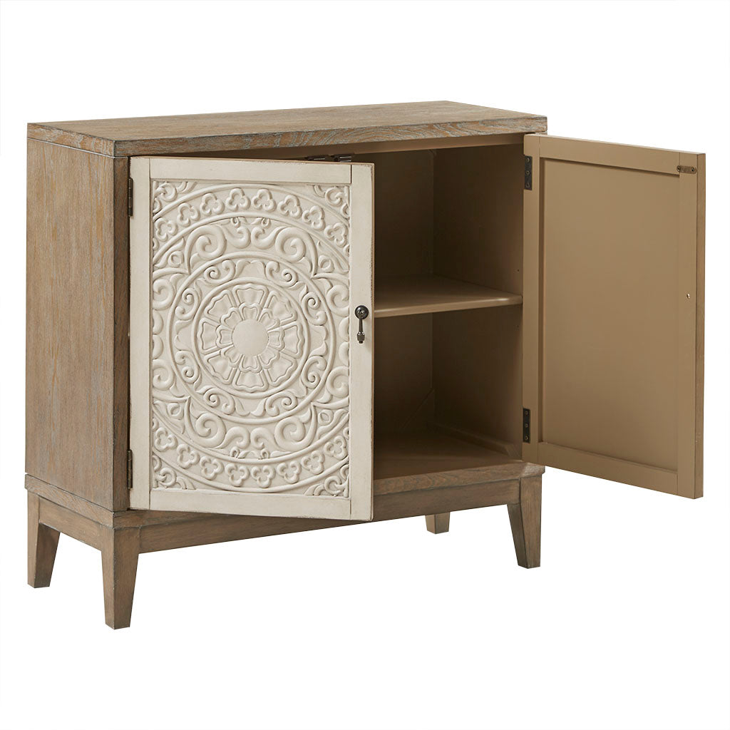 Accent Chest with 2 Doors and Shelves