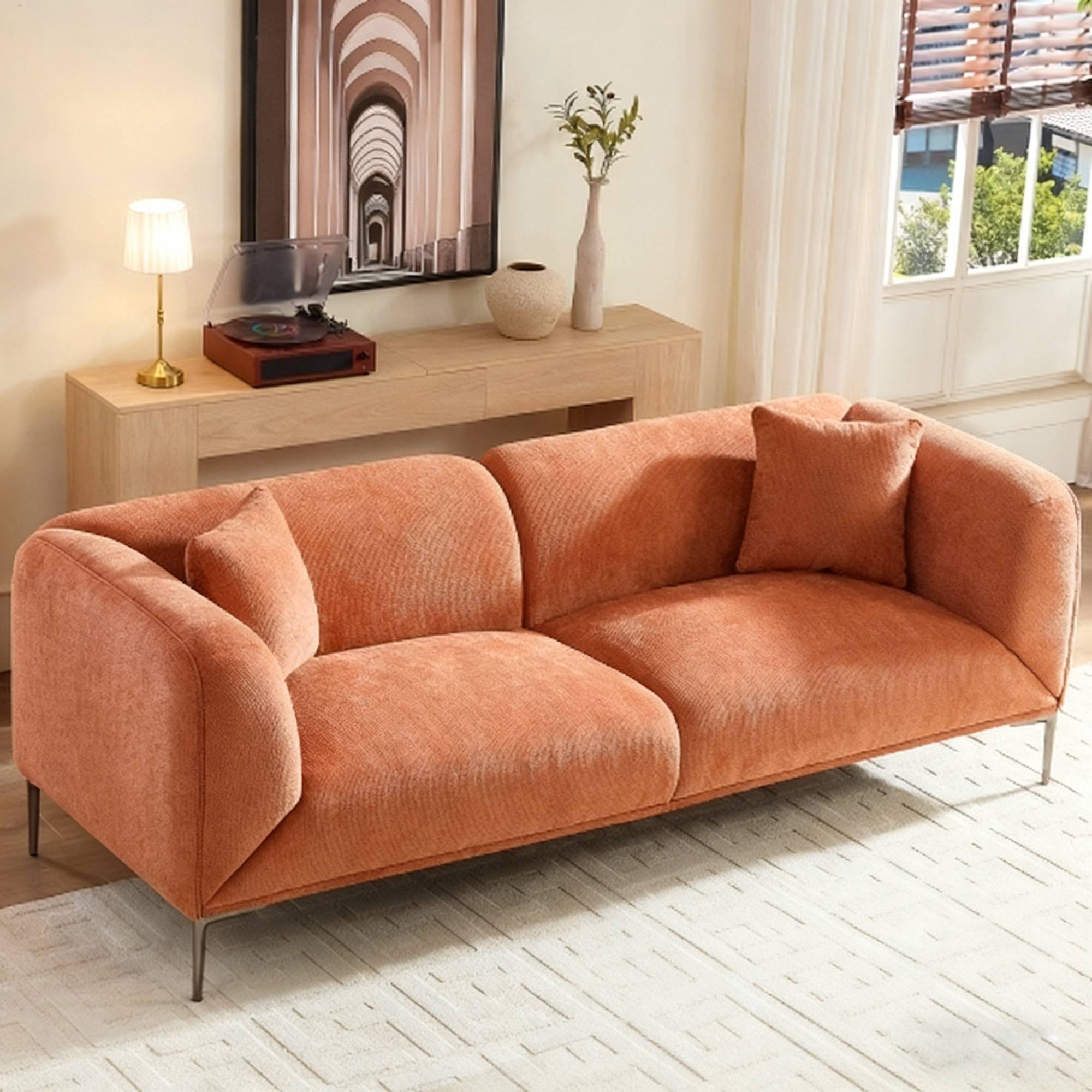 Modern Sofa for Living Room Family Movie Nights & Reading Hours
