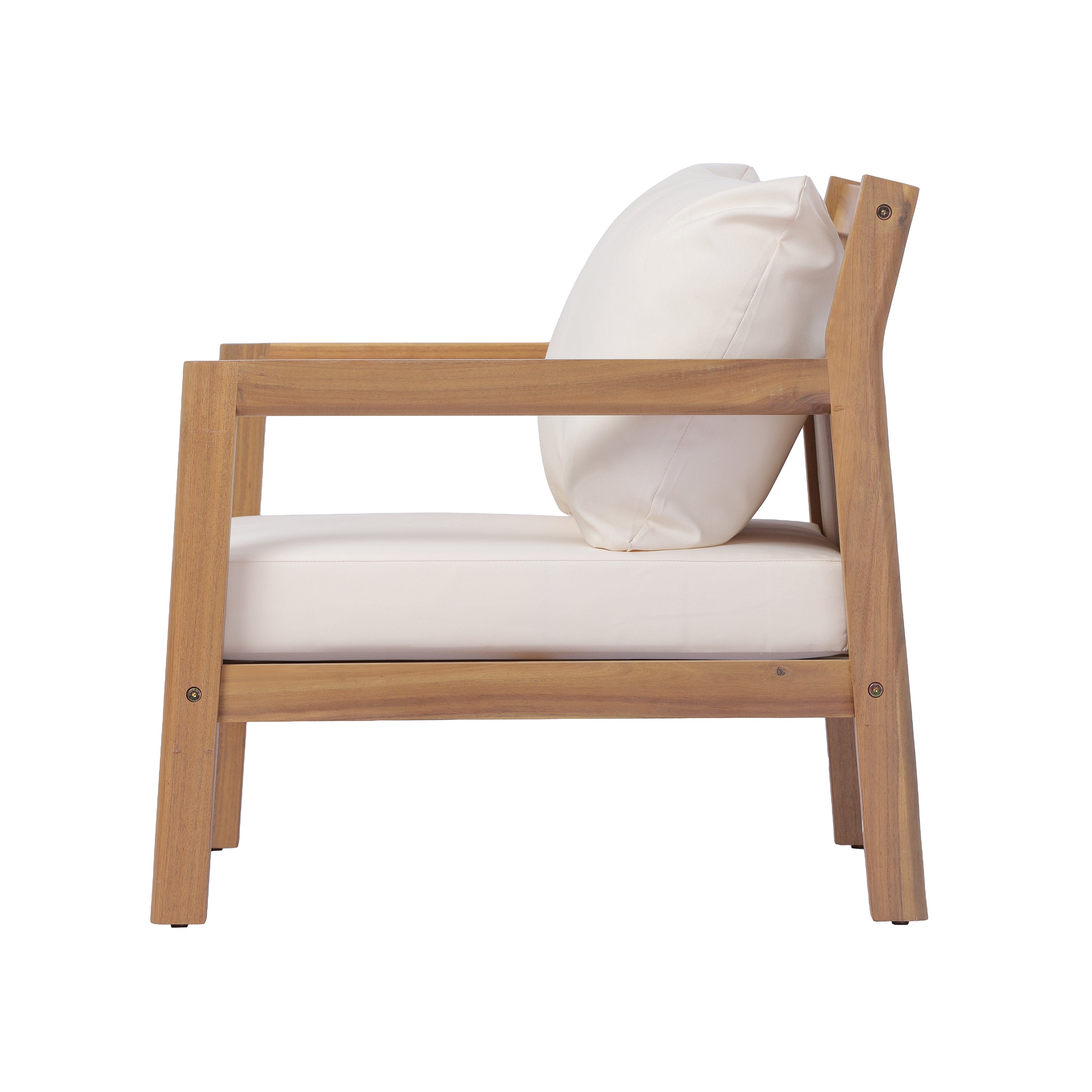 Pablo 4 Piece Outdoor Patio Chat Set