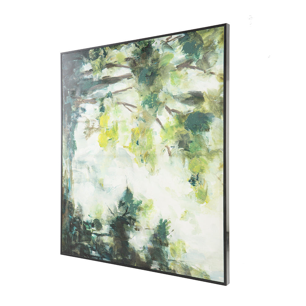 Multicolored Forest Landscape Wall Art
