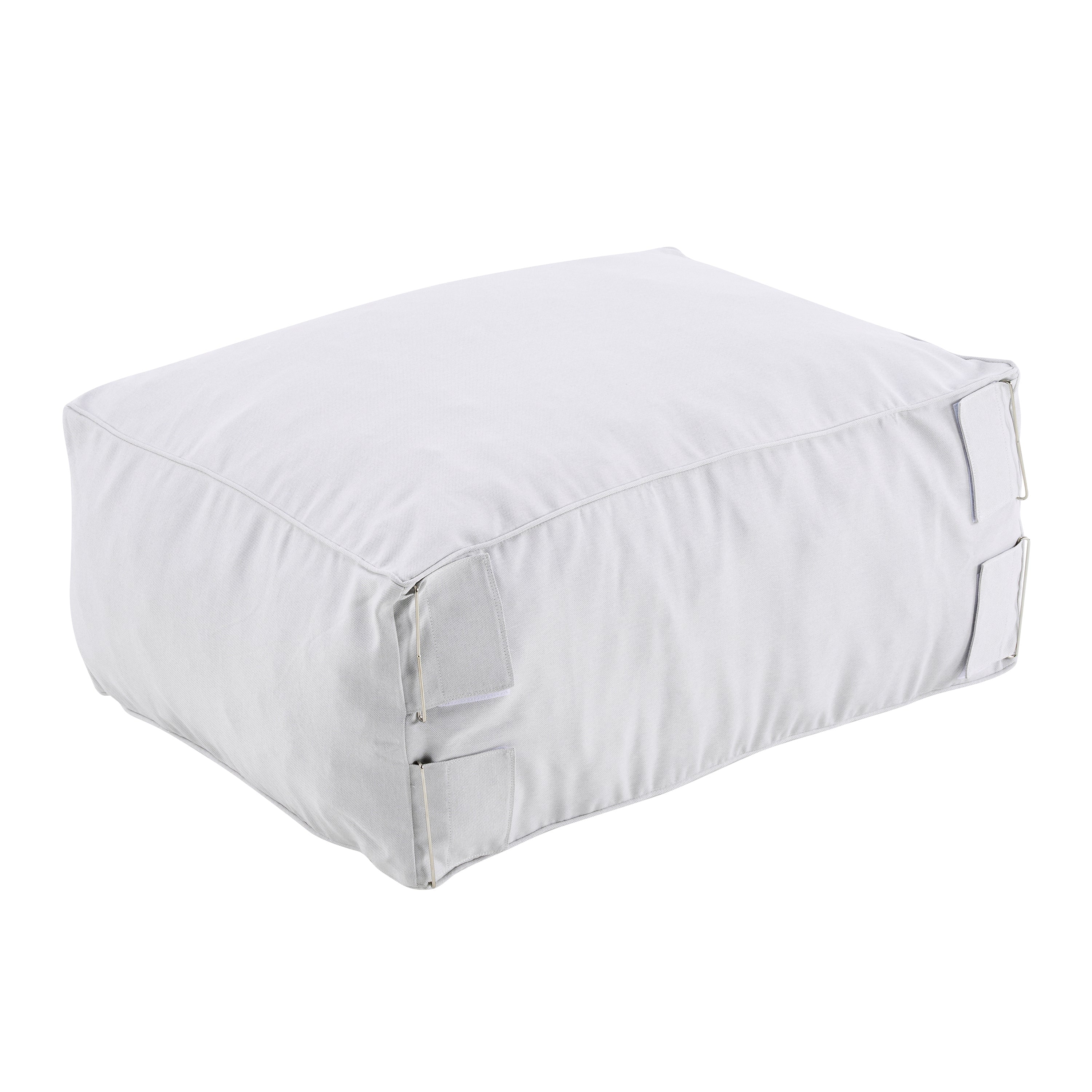 Nerissa Outdoor Patio Bean Bag Sofa Ottoman