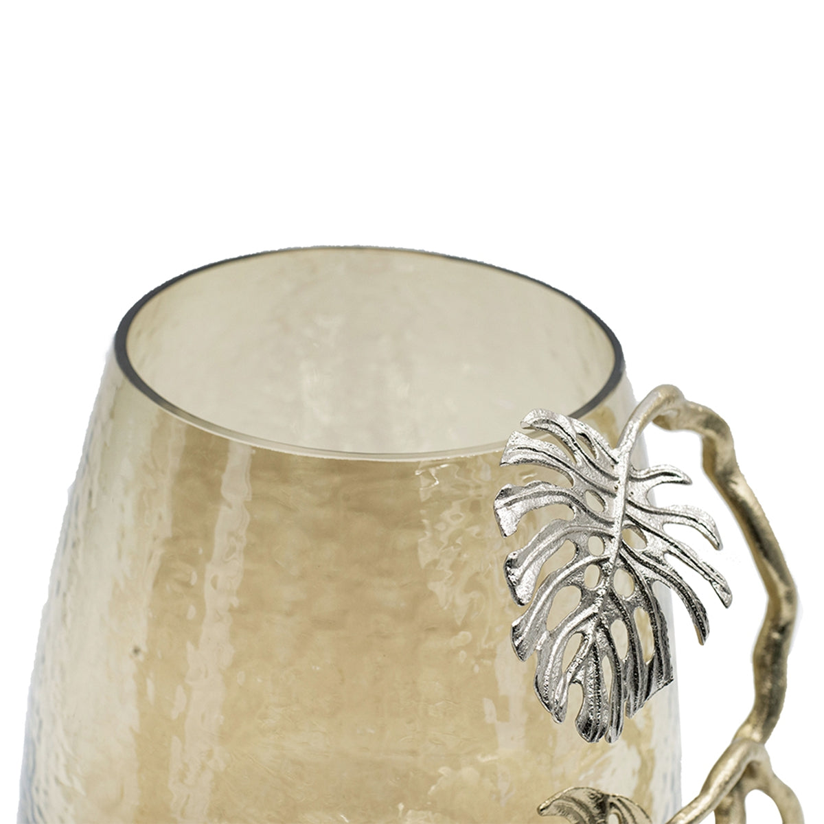 Palm Leaf Candle Holder