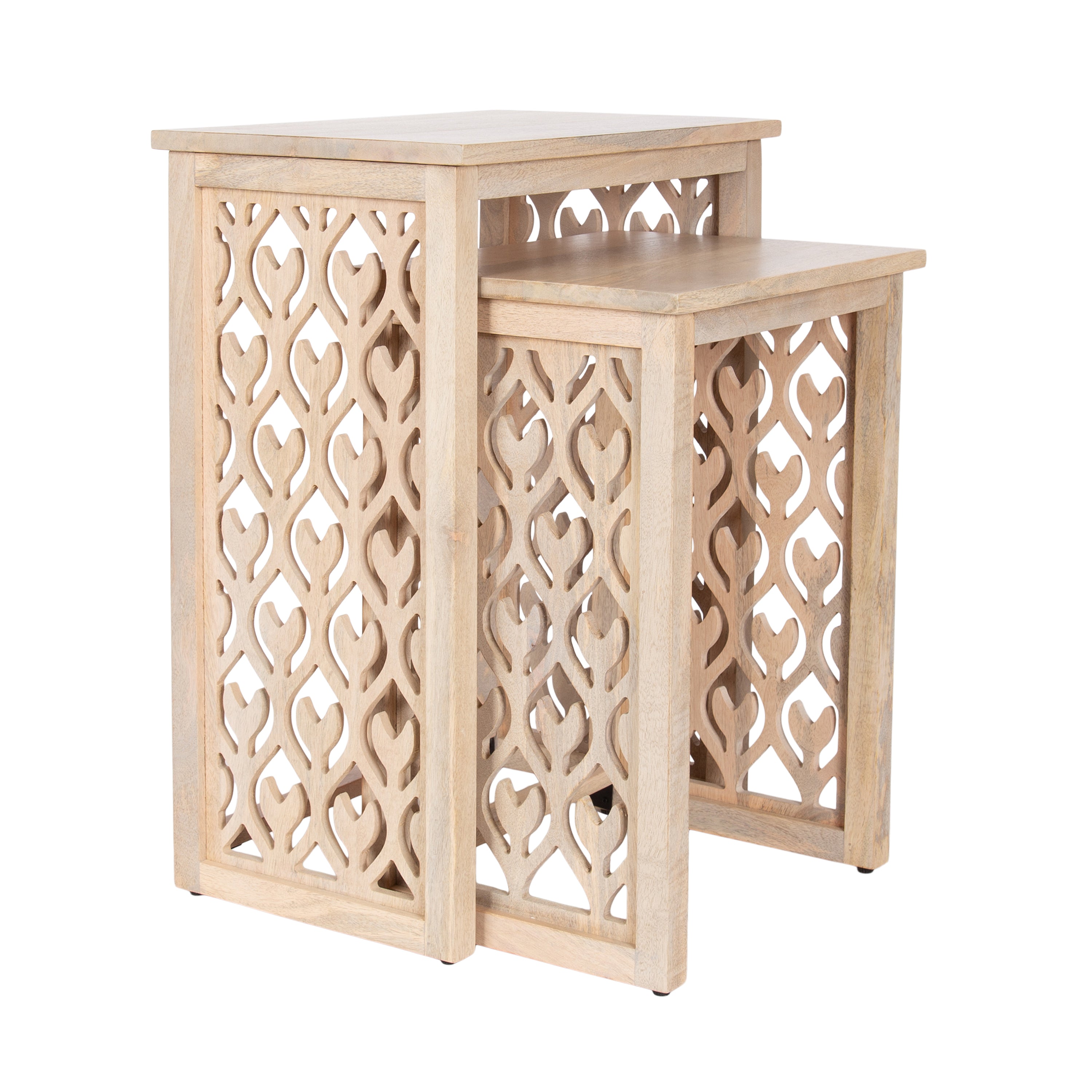 Karni Wooden Nesting Tables
