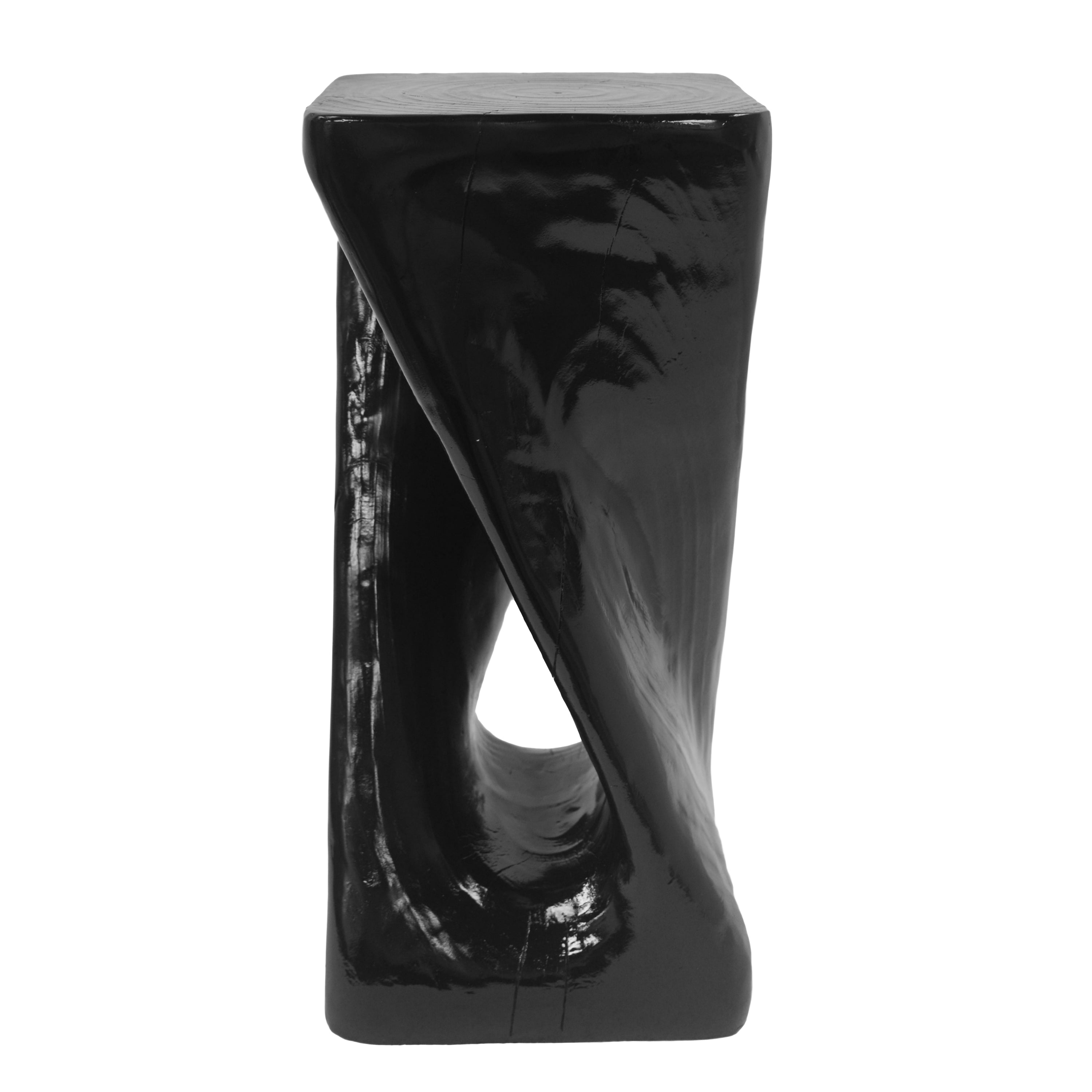 Twist Shape Accent Table