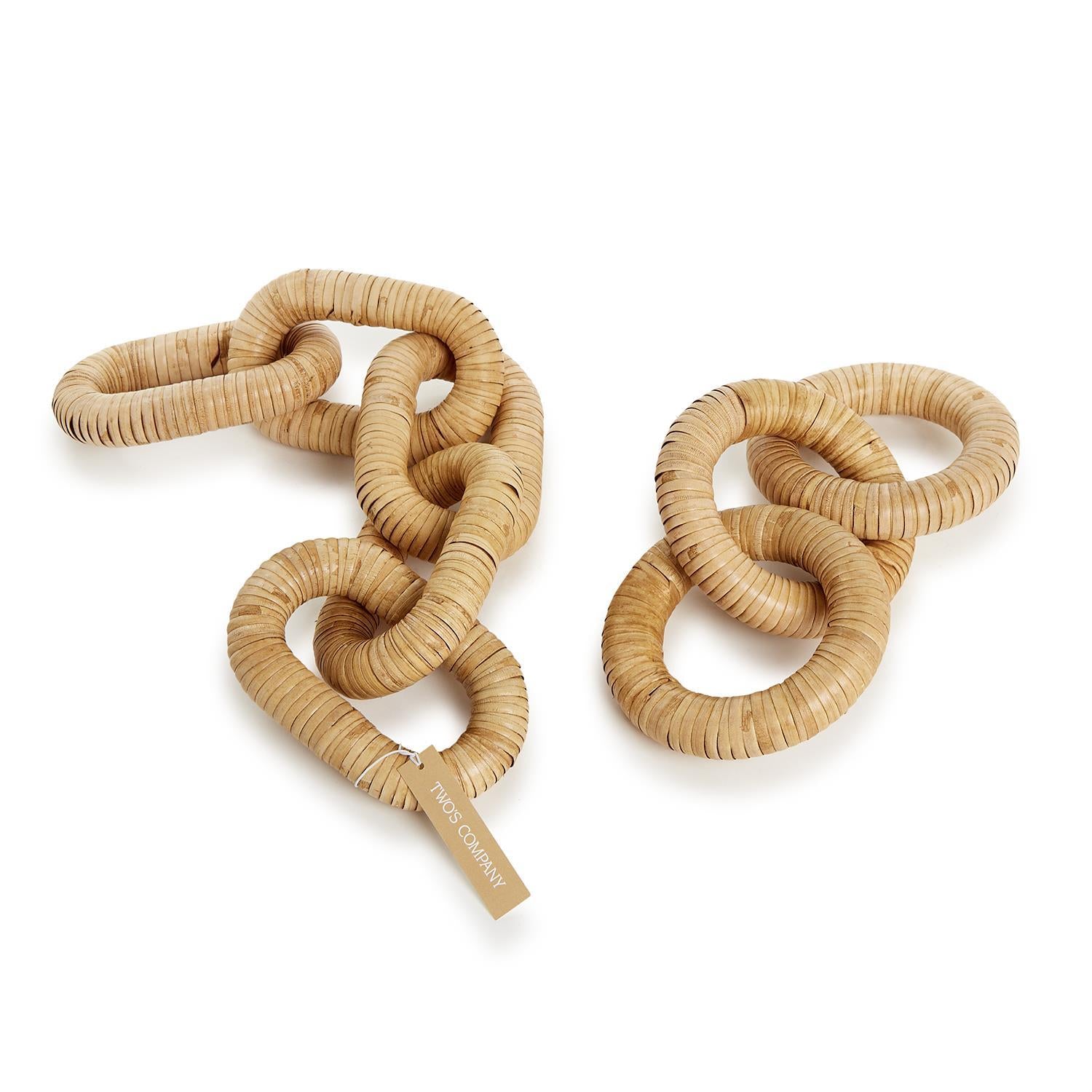 Rattan Links, Set of 2