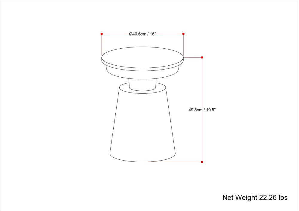 Jaxine Side Table