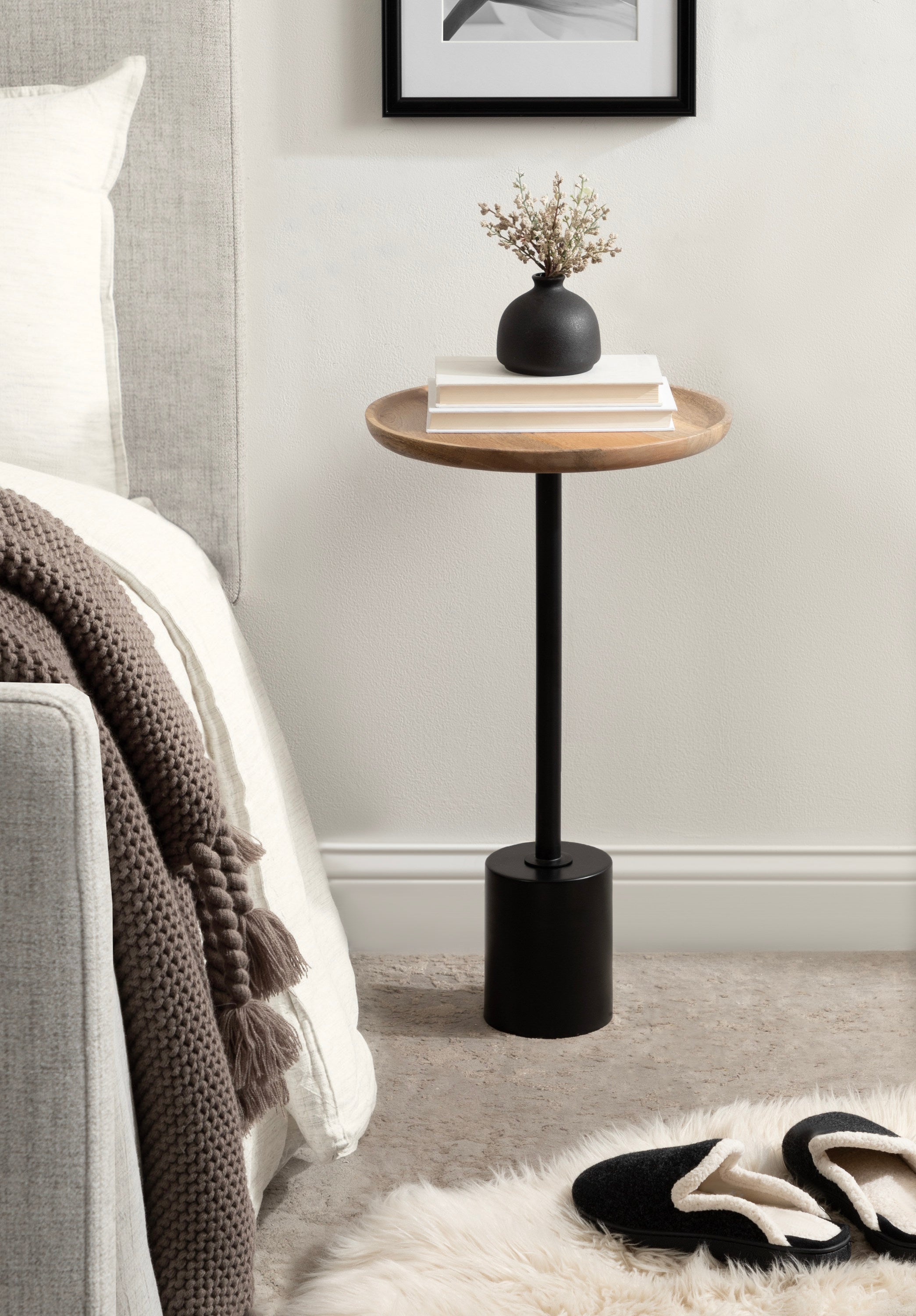 Xyler Wood and Metal Table