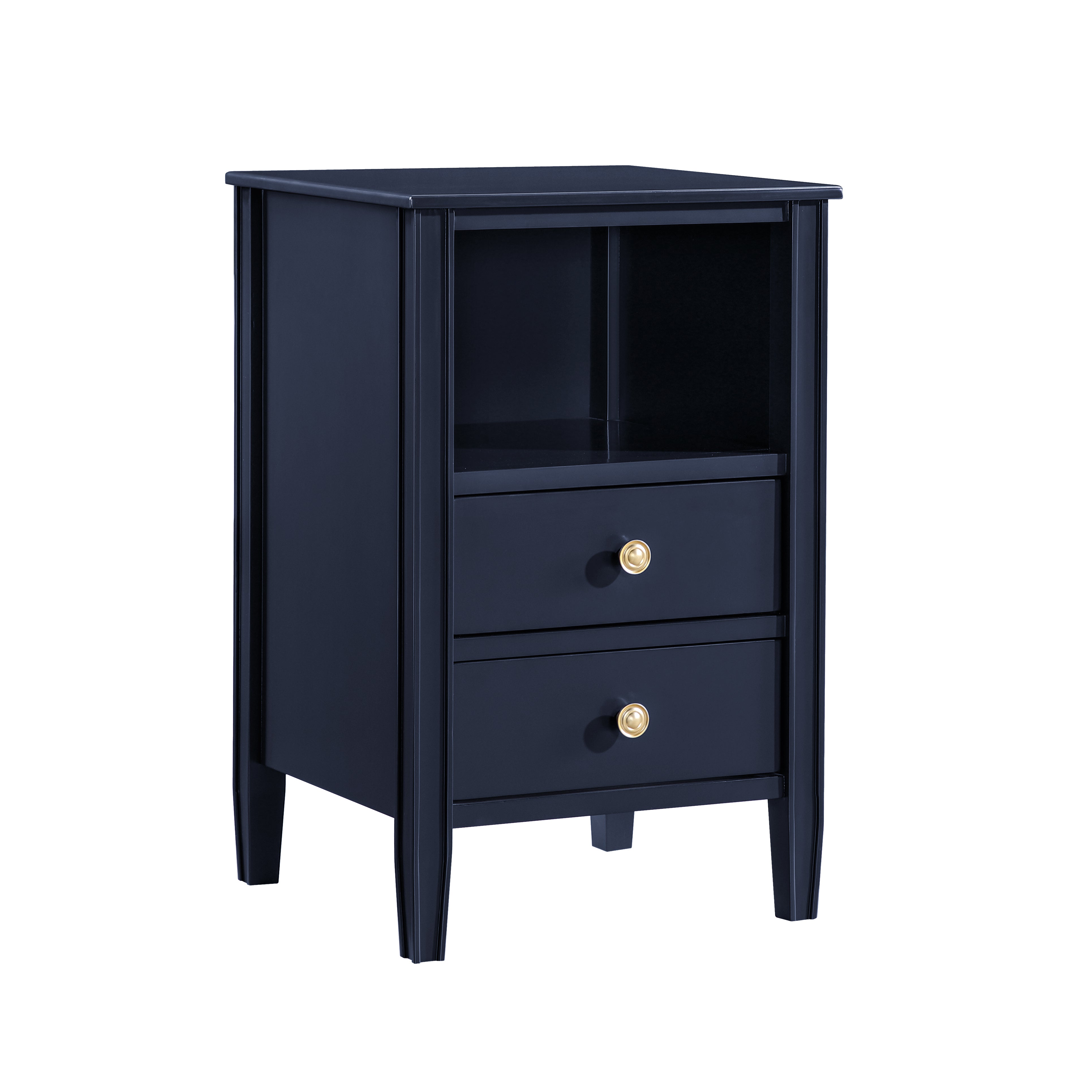 Winston 2-Drawer Storage Nightstand