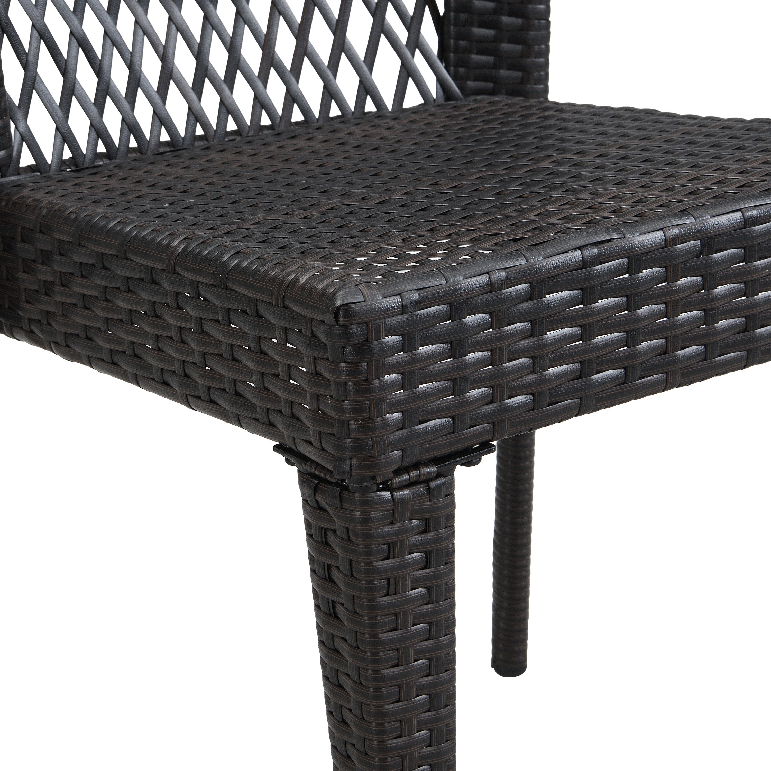 Farley Stacking Outdoor Dining Chairs, Set of 2