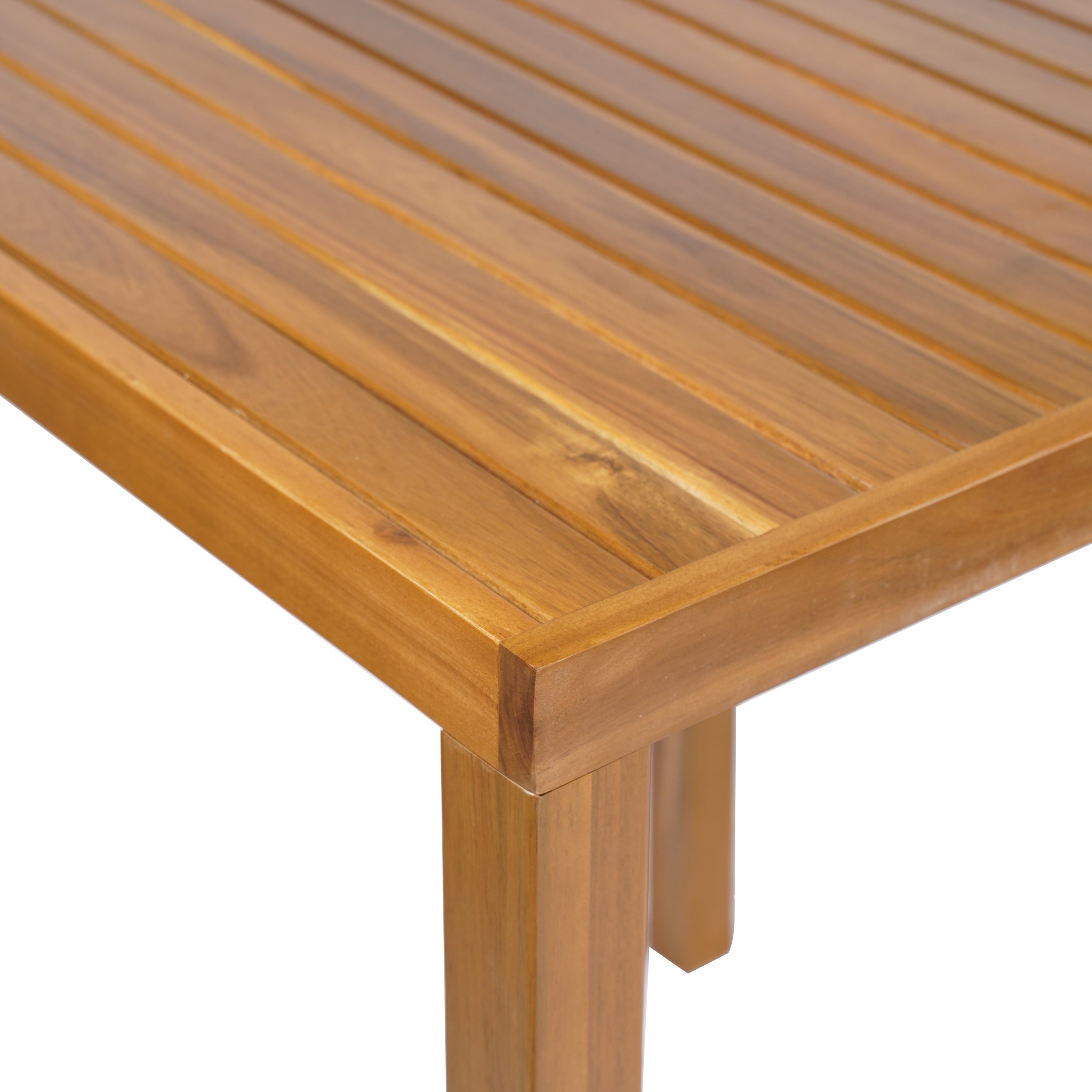 Seacliff Outdoor Acacia Wood Bar Table