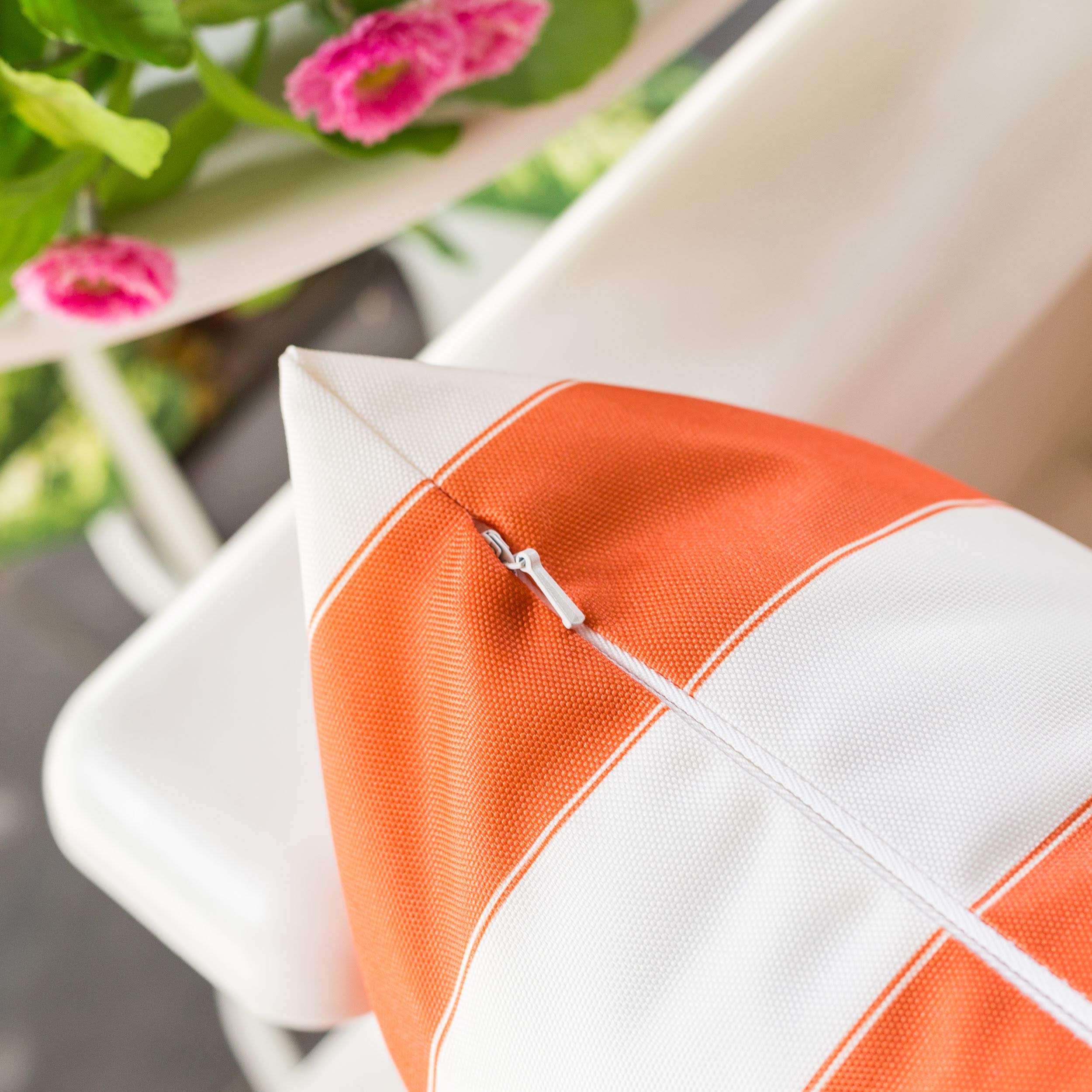 Horizon Stripe Outdoor Lumbar Pillow