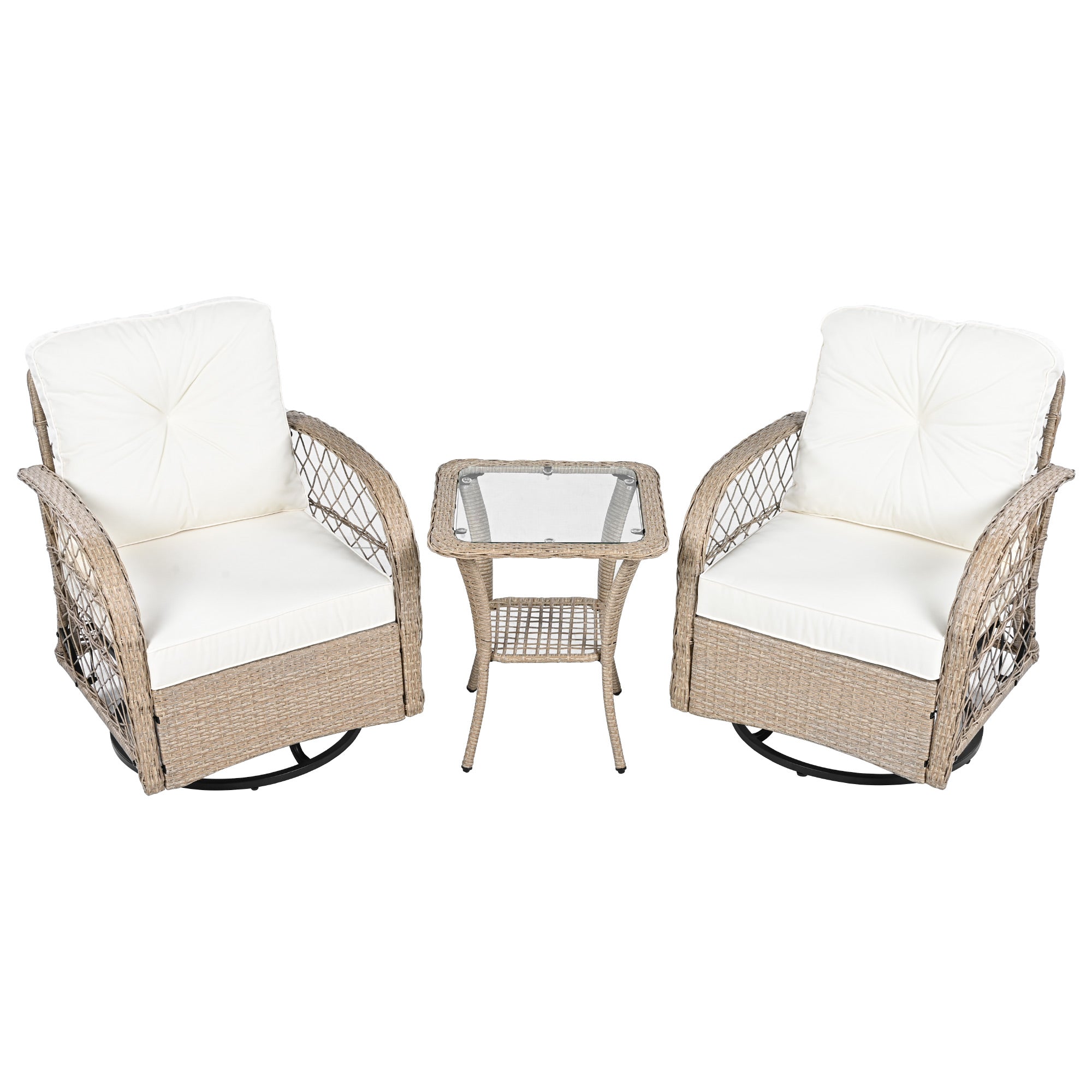 3-Piece Outdoor Chat Set