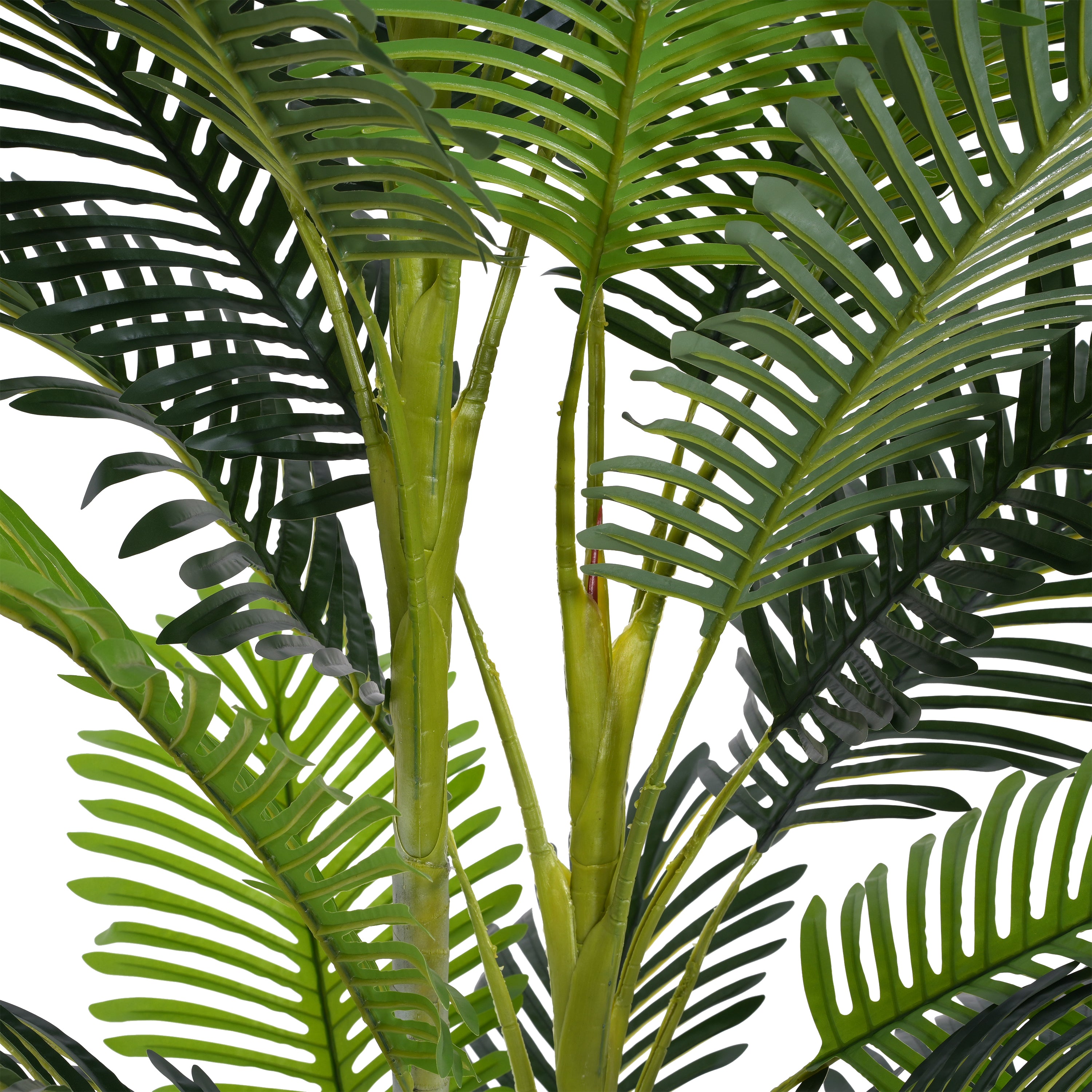 Faux Palm Tree With Pot, Set of 2