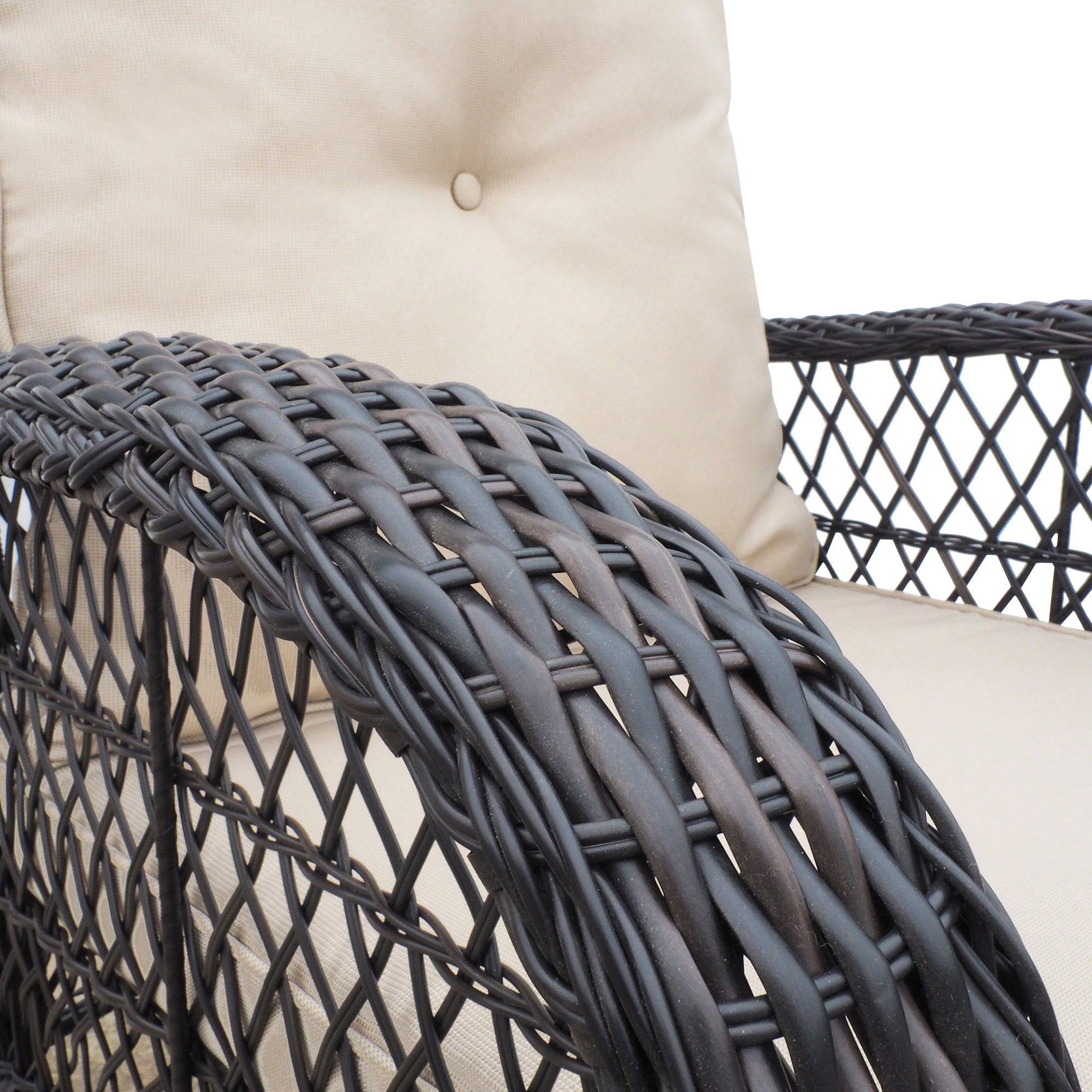 Outdoor Rattan Rocker Chair