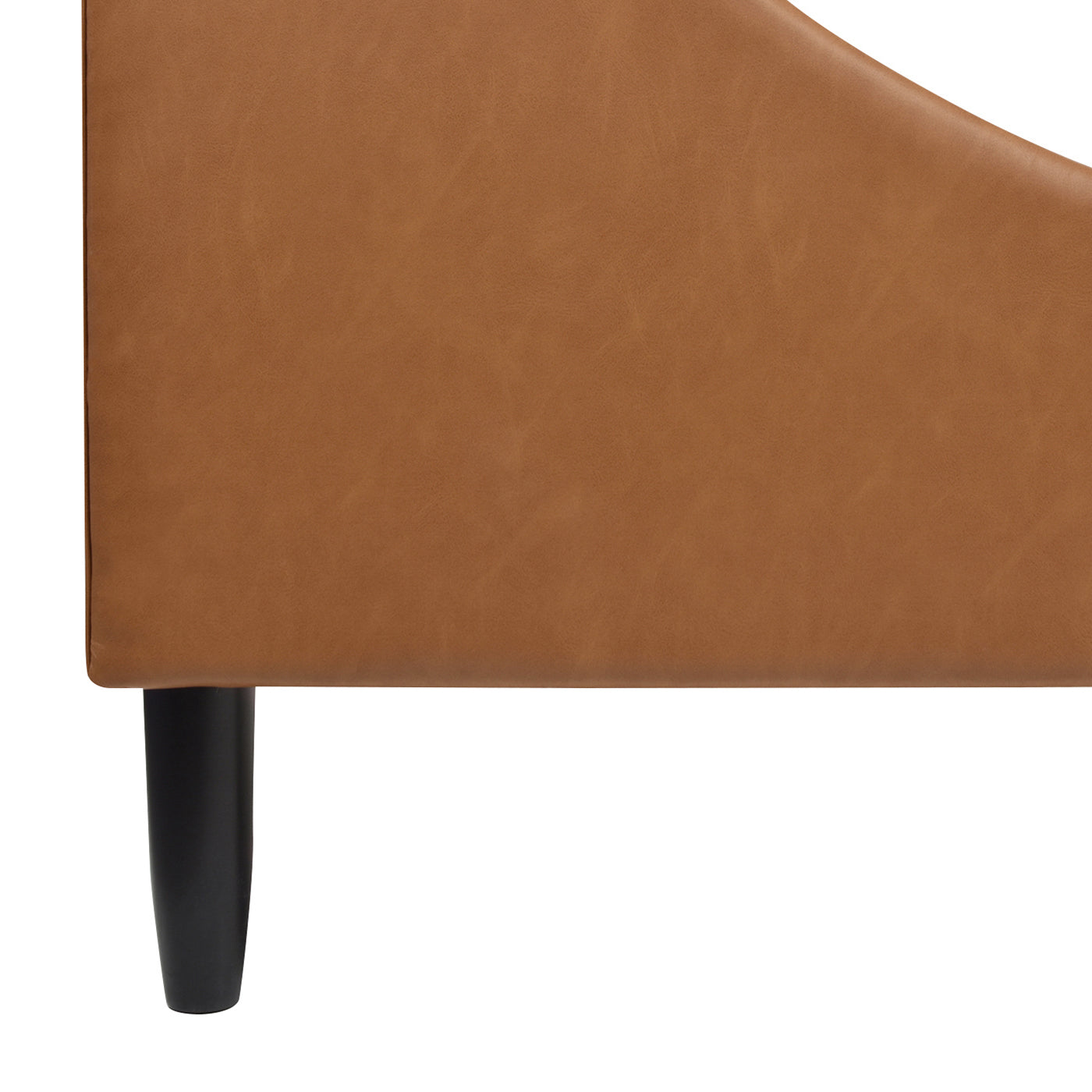 Asphodel Upholstered Platform Bed with Channel Tufted Headboard
