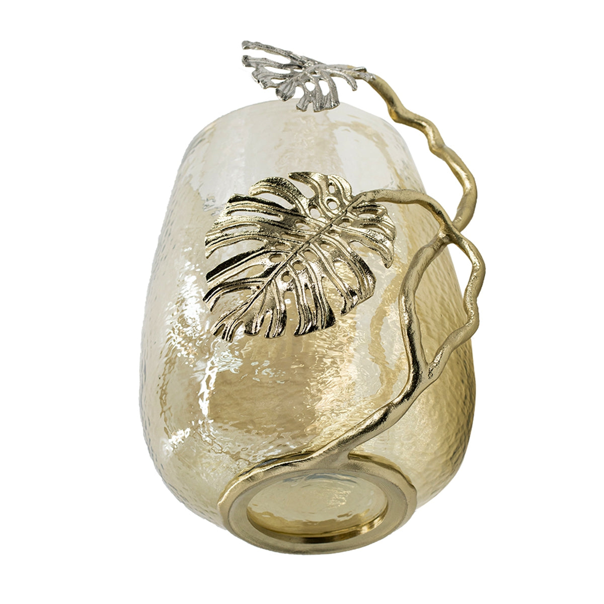 Palm Leaf Candle Holder