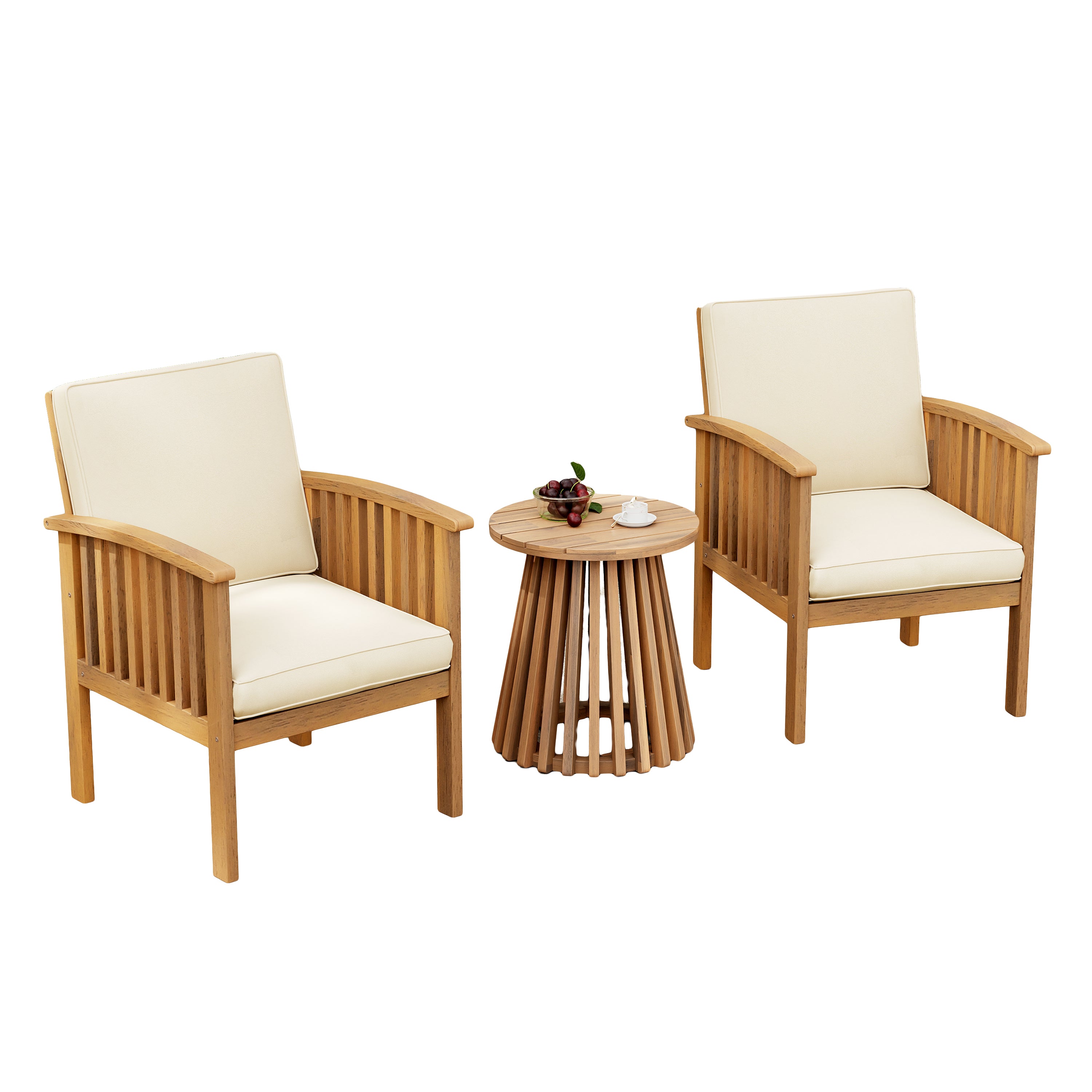 Tidewell Outdoor 3-Piece Patio Set