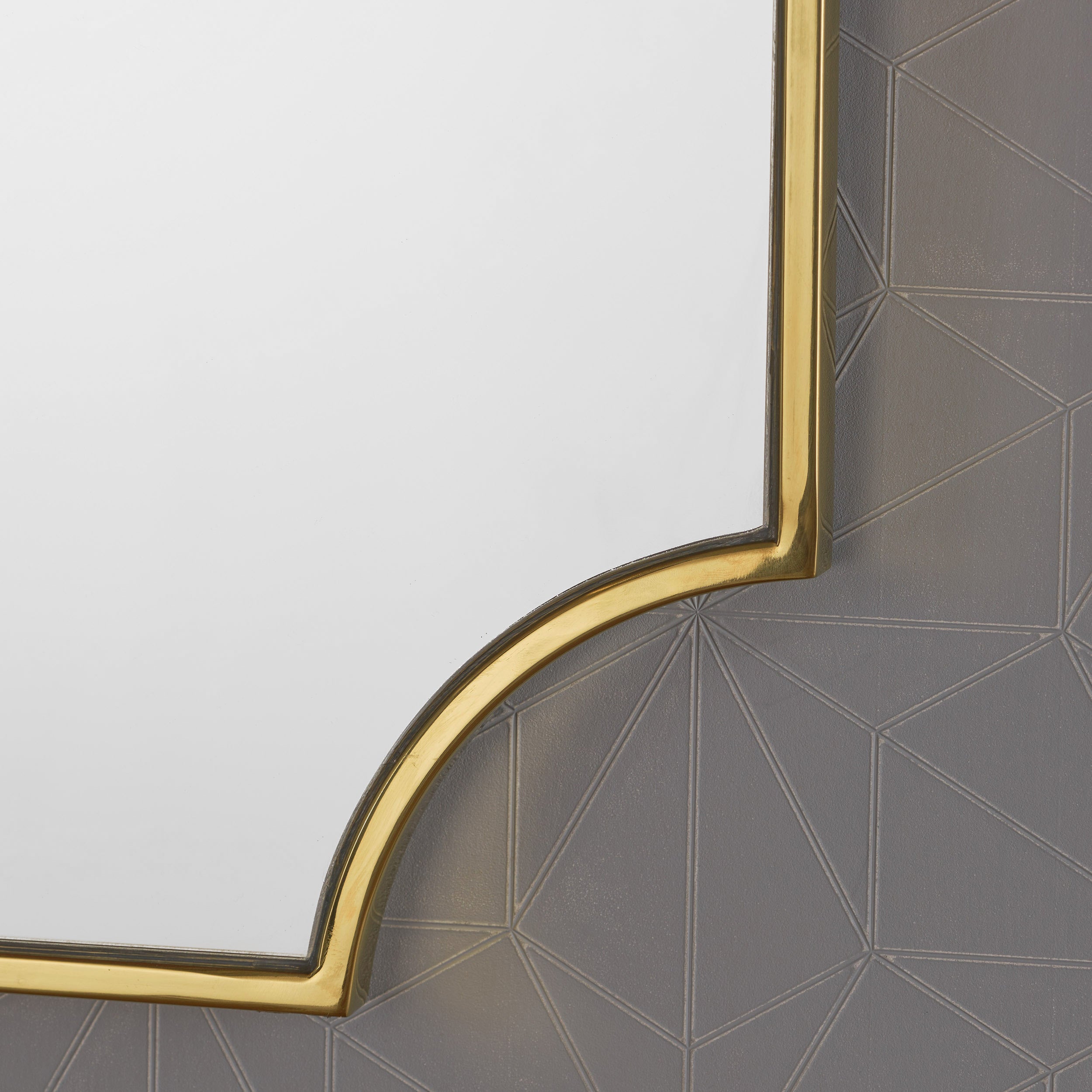 36" Wall Mirror with Rectangular Shape and Stainless Steel Frame