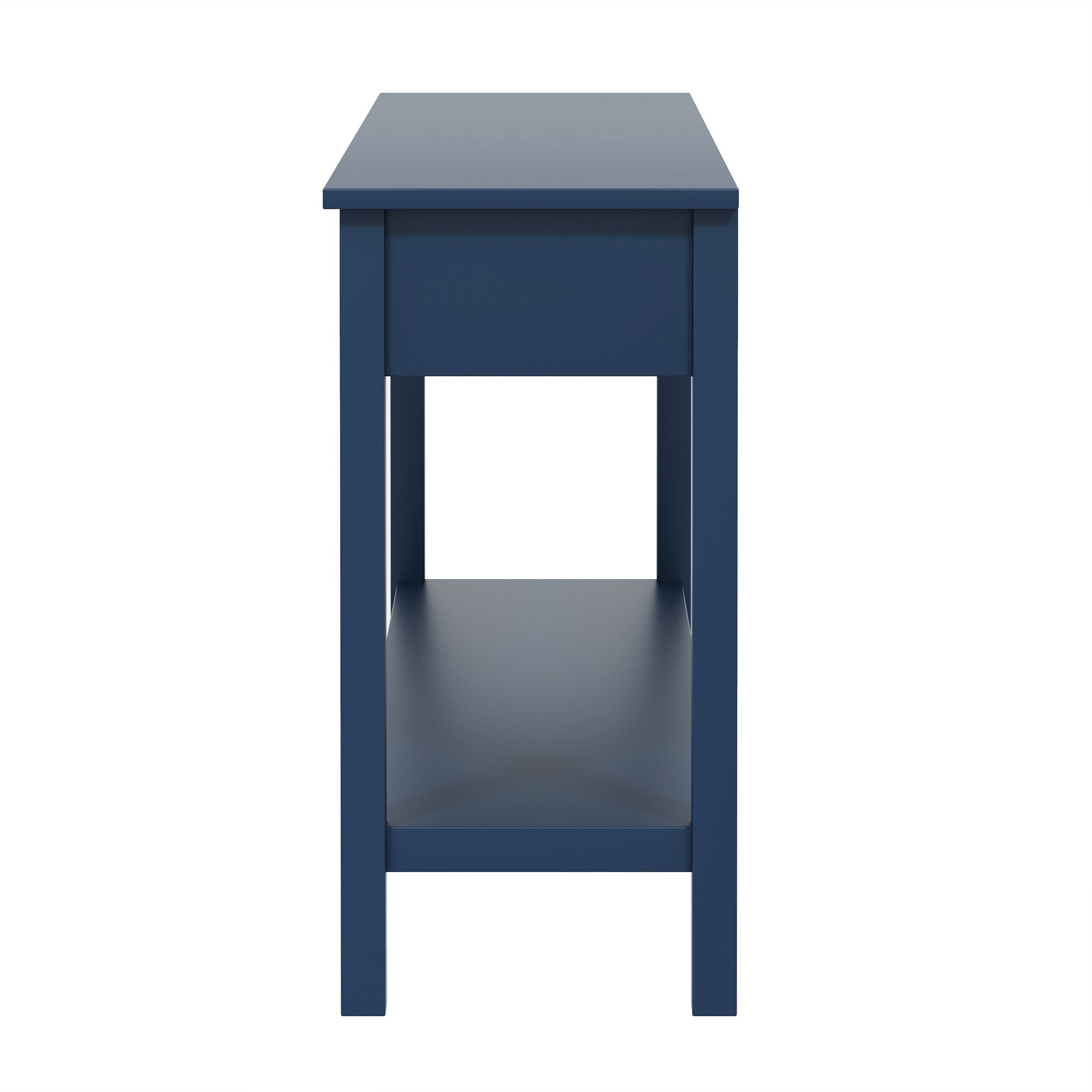 Honeycomb Pattern Console Table with 3 Drawers