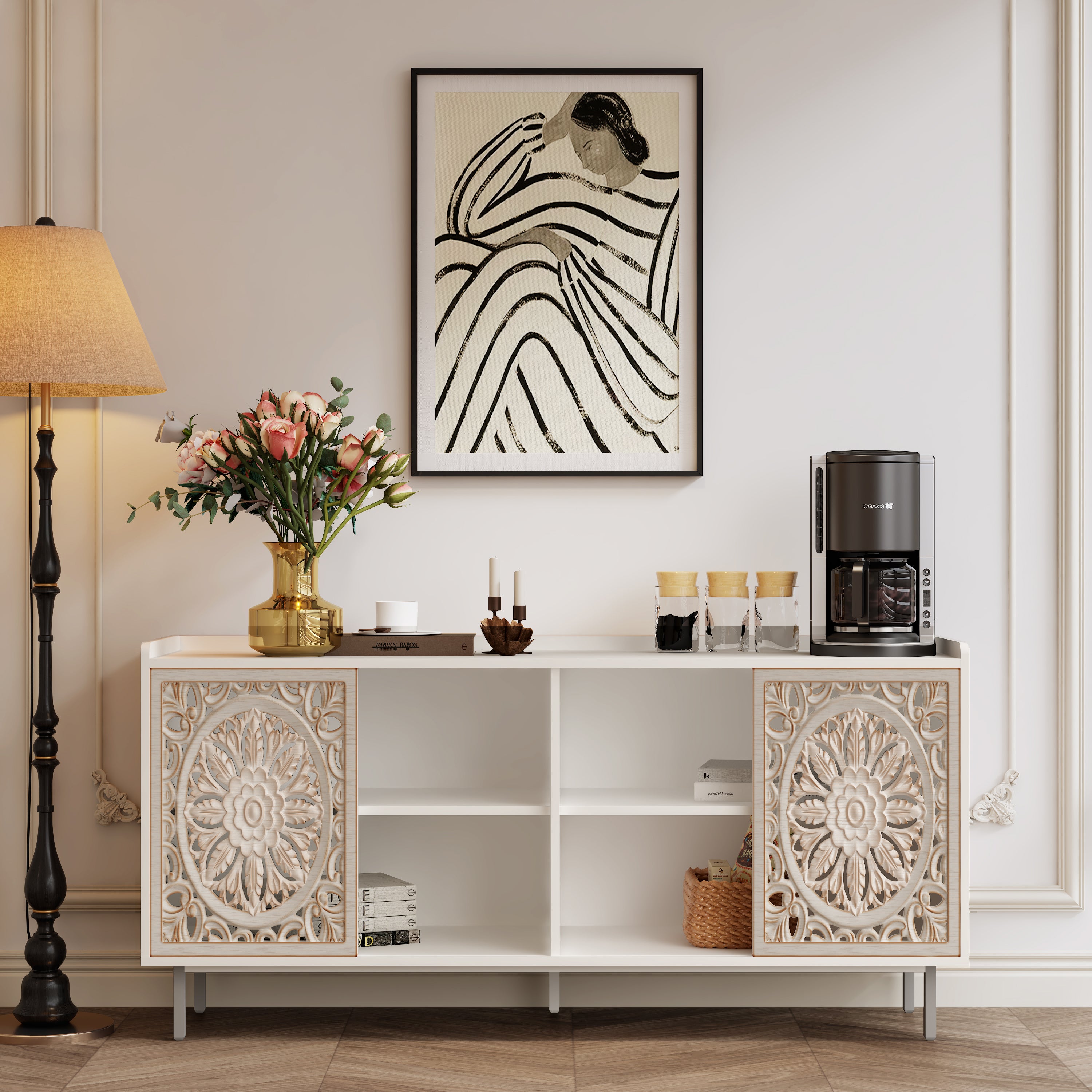 Mid Century Modern Console Table