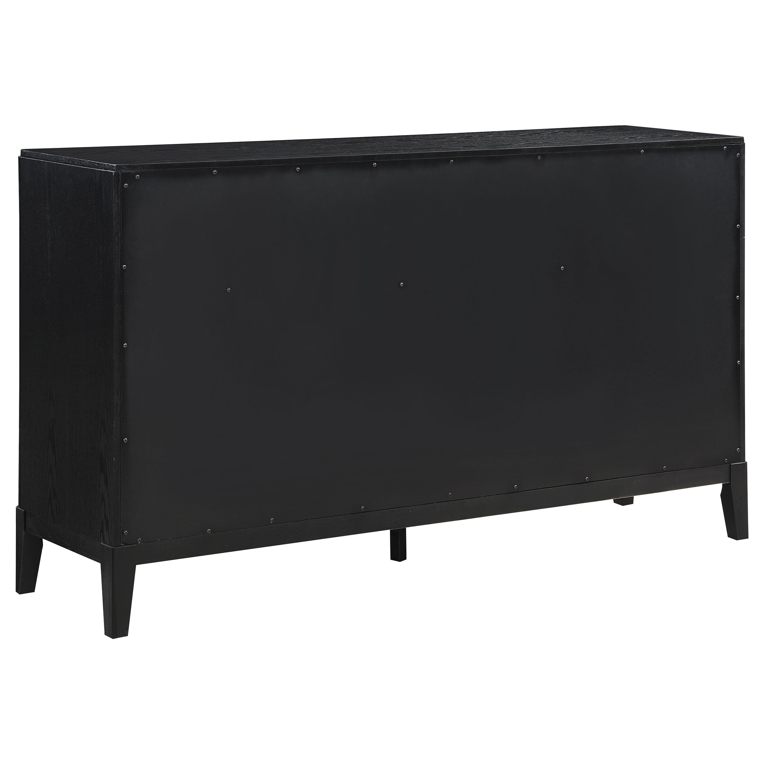 Mason Black 8-Drawer Dresser