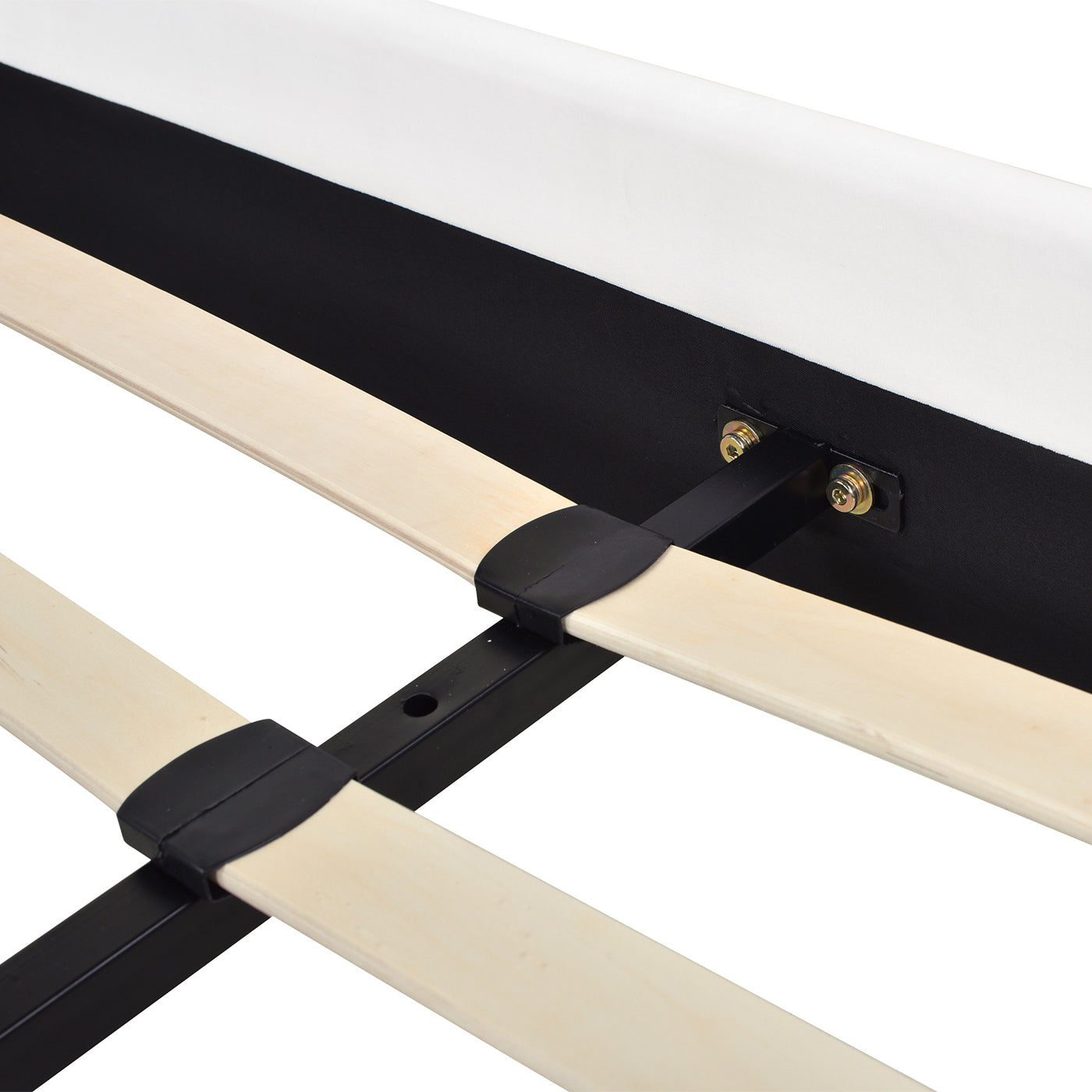 Asphodel Upholstered Platform Bed with Channel Tufted Headboard