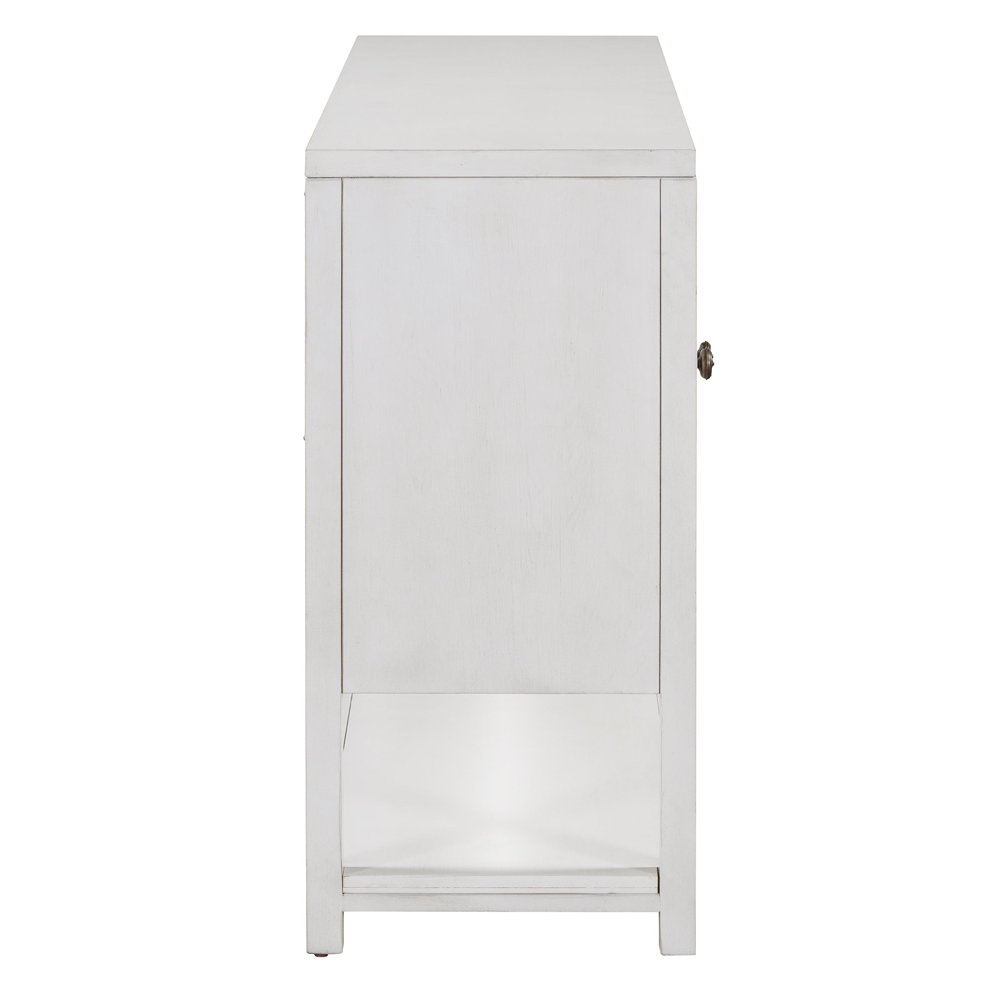 Mirrored Door Console Table