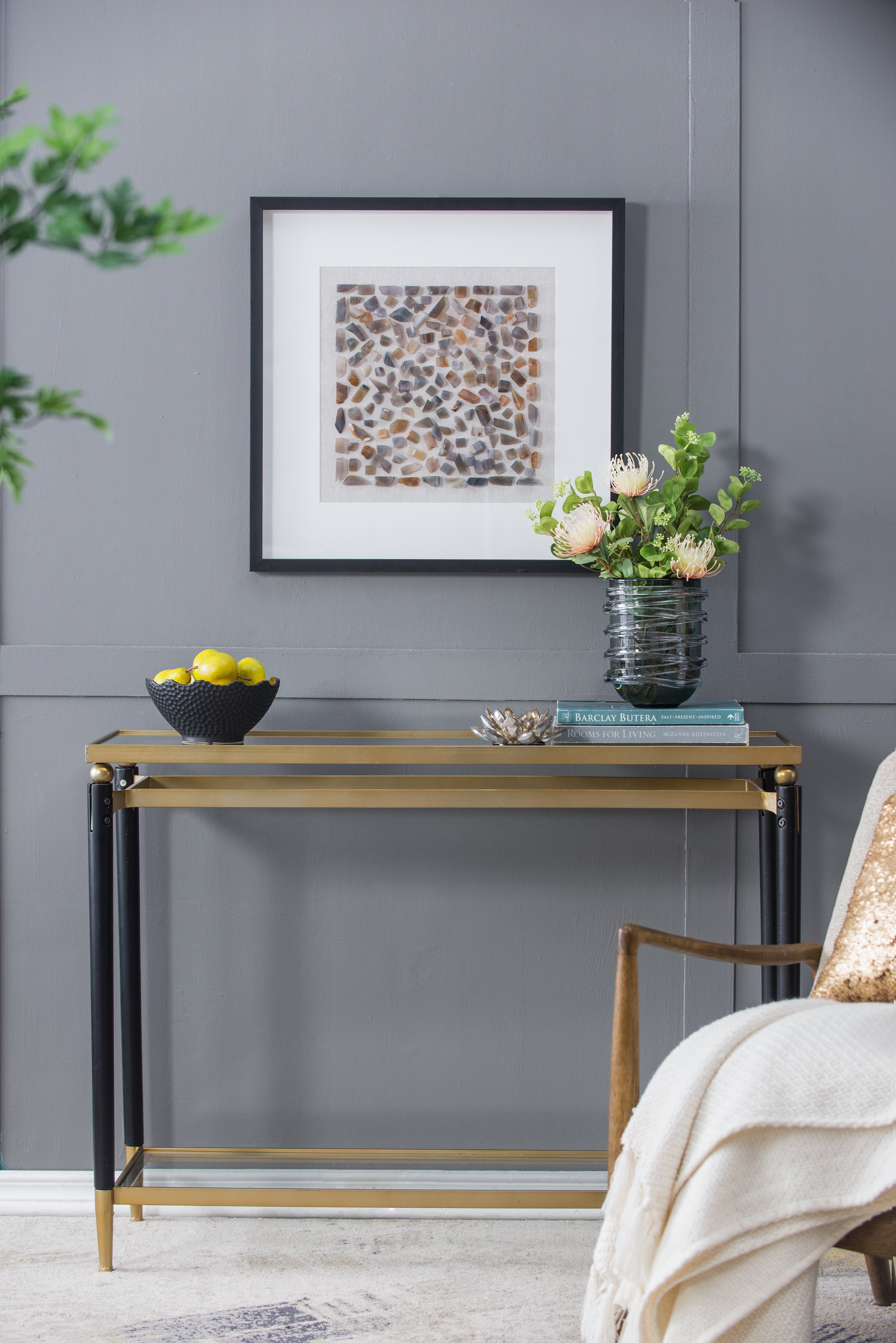 Shokha Agate Shadow Box Wall Décor