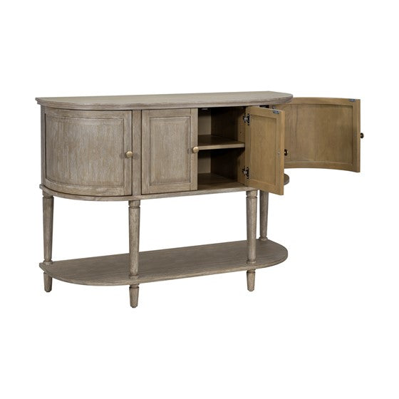 Accent Cabinet with Lower Shelf and 4 Doors
