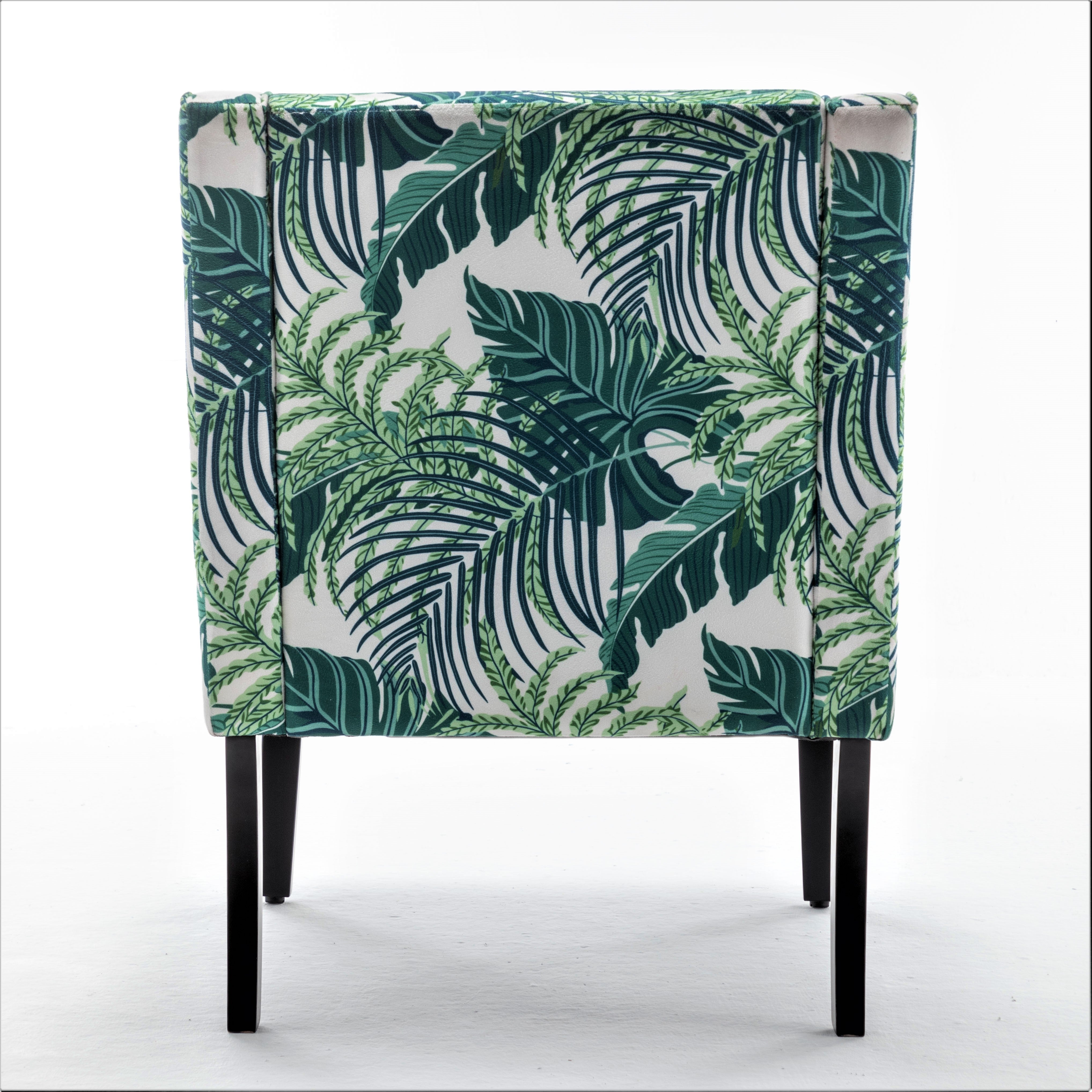 Versatile Palm Upholstered Side Chair