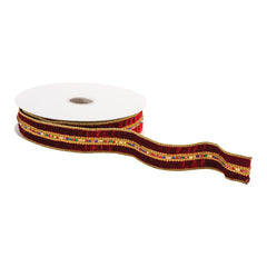 Wired Polyester Ribbon 1.5" x 10 yds