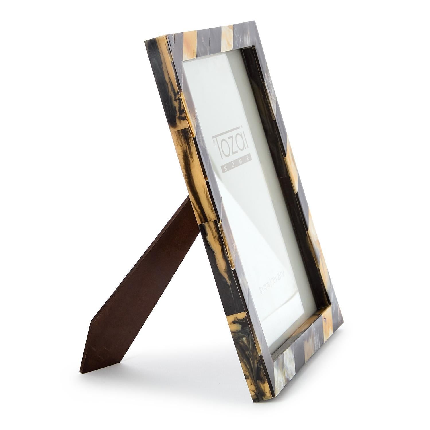Black Horn 8" x 10" Photo Frame