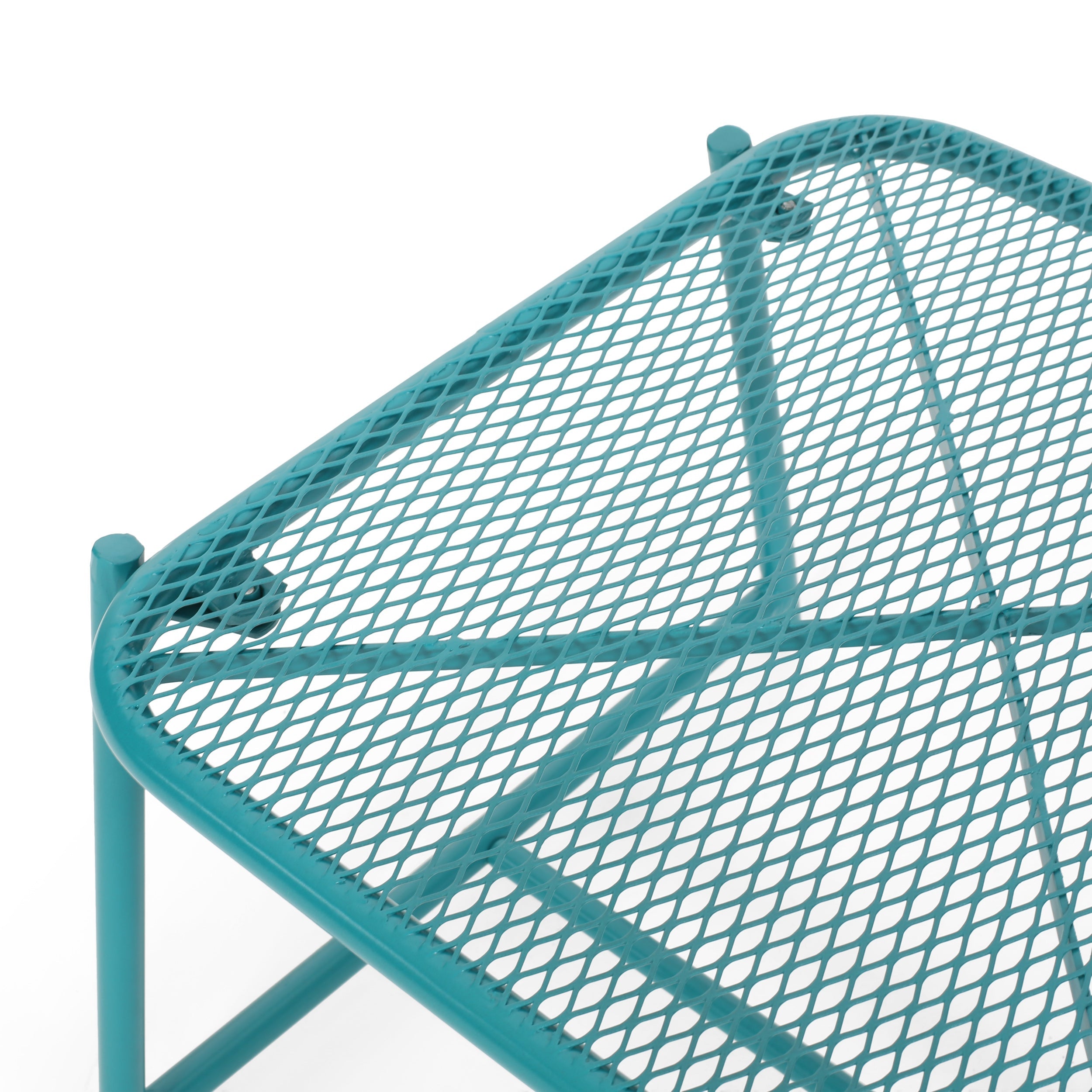 Kincaid Outdoor Modern Iron Side Table