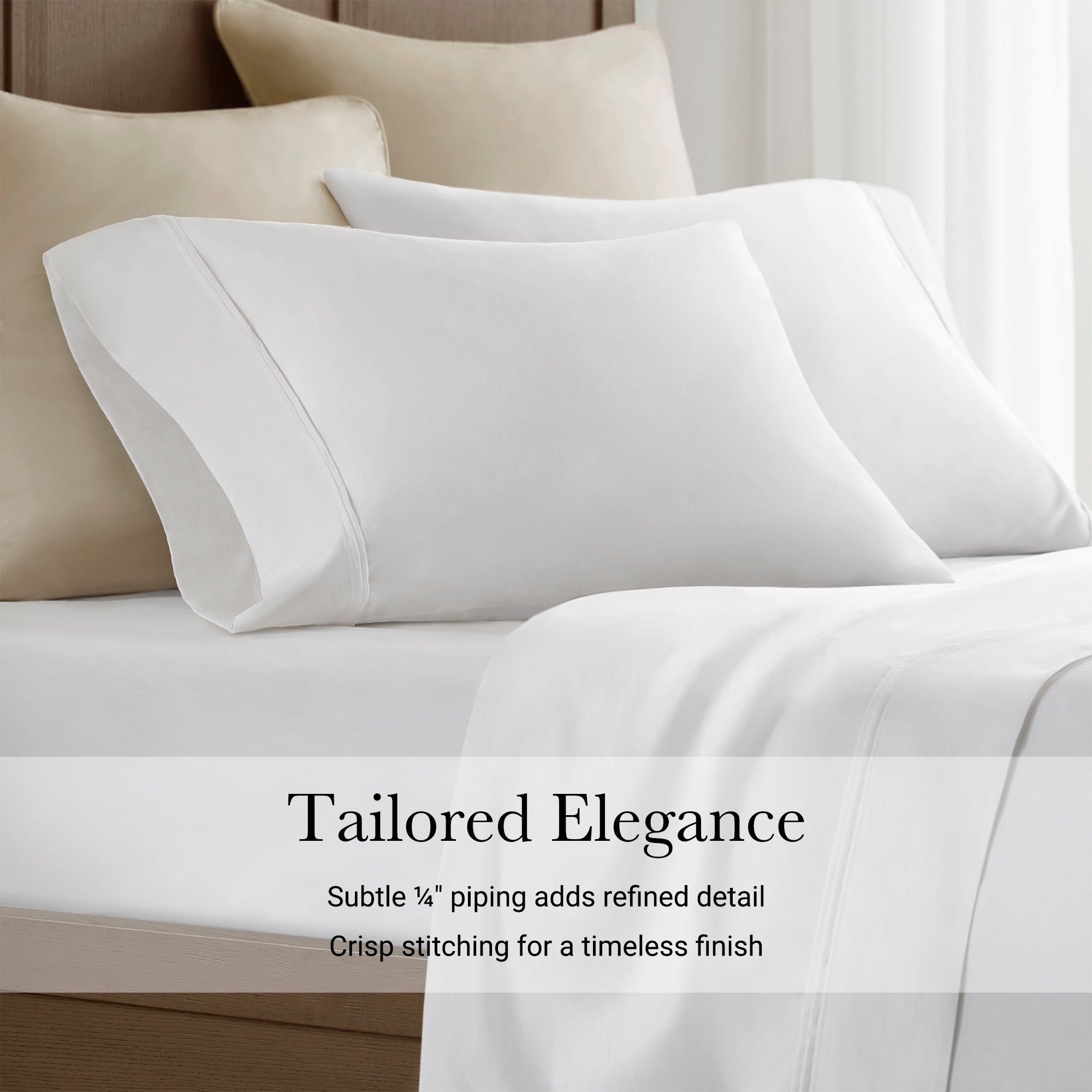 100% Egyptian Cotton Sateen Sheet Set