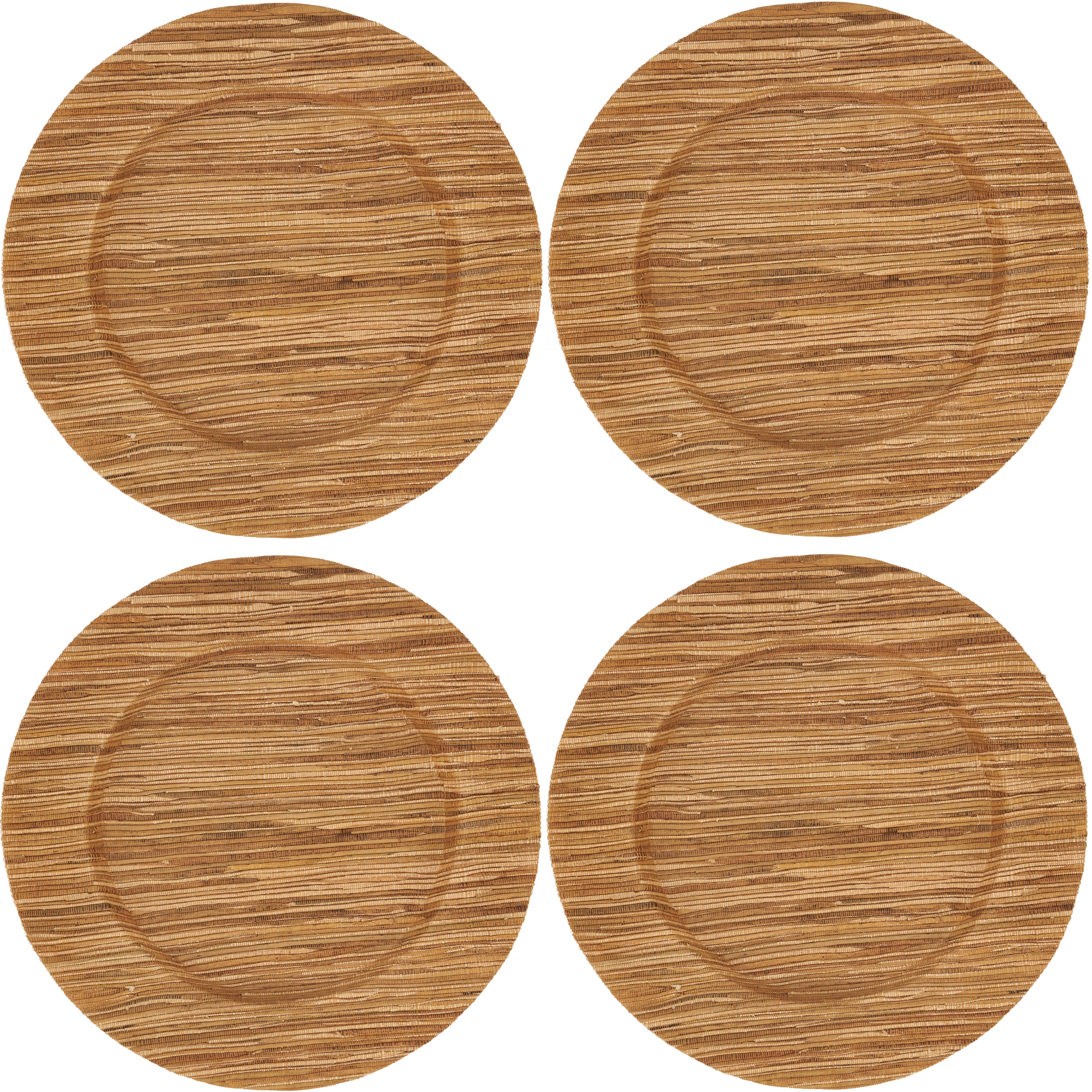 Water Hyacinth Charger, Set of 4