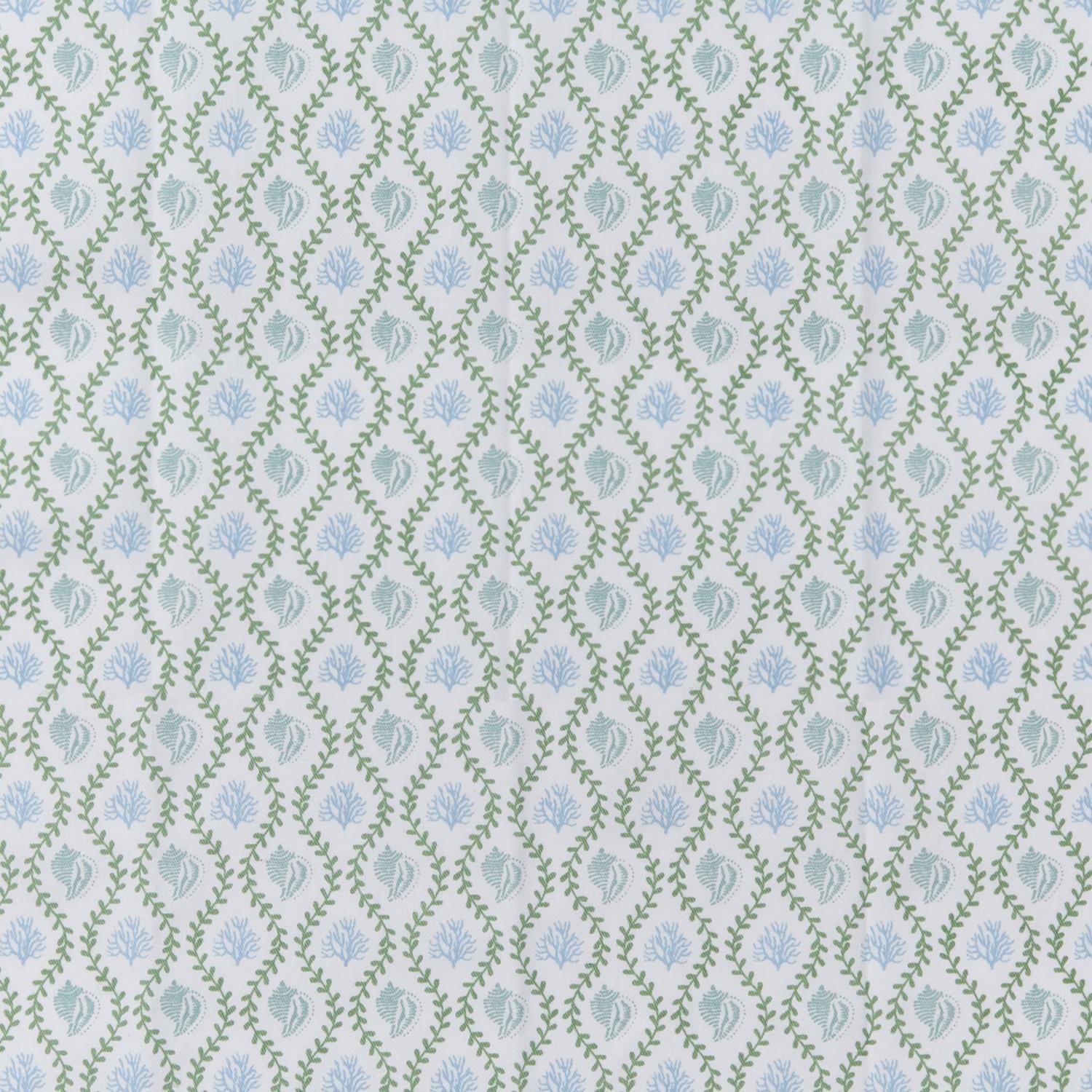 Coral Reef Block Print Cloth Napkins, Set of 4