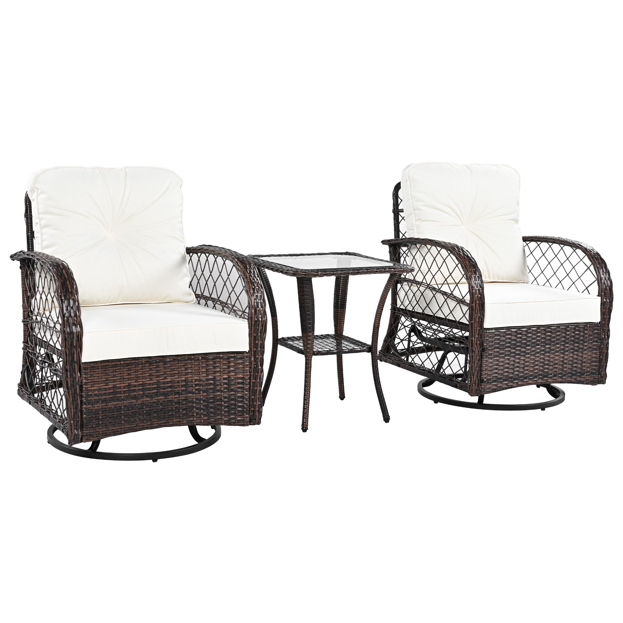 3-Piece Outdoor Chat Set