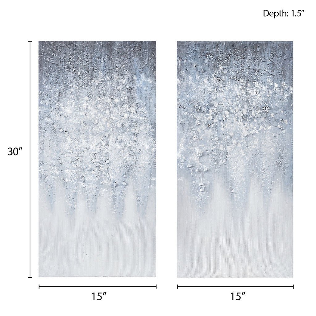 Abstract 2 - Piece Canvas Wall Art - Canvas Wall Art