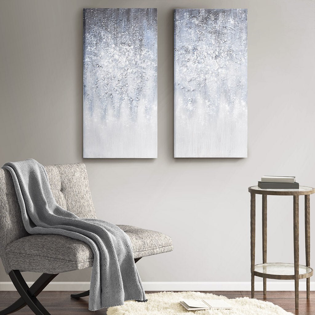 Abstract 2 - Piece Canvas Wall Art - Canvas Wall Art