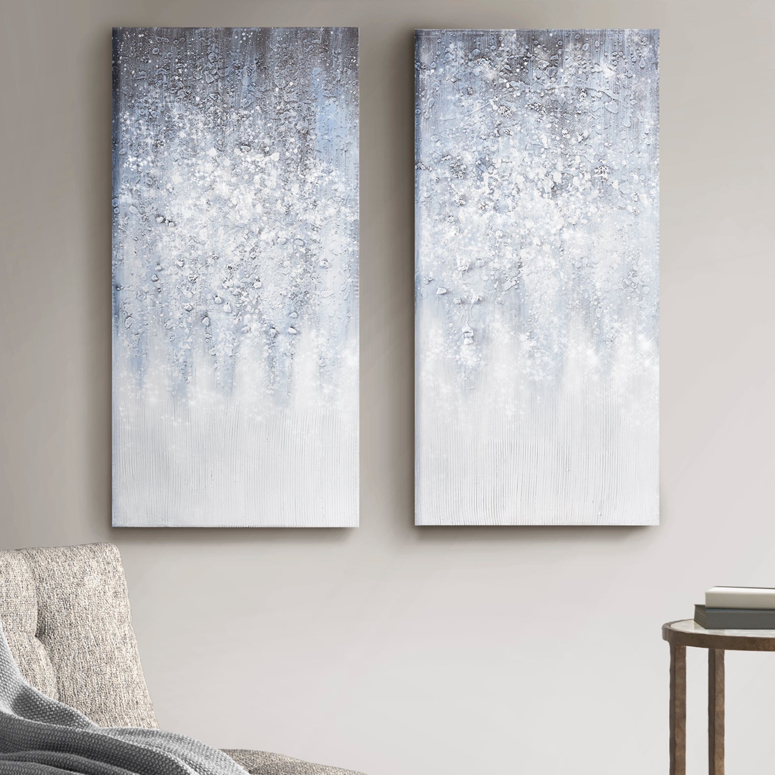 Abstract 2 - Piece Canvas Wall Art - Canvas Wall Art