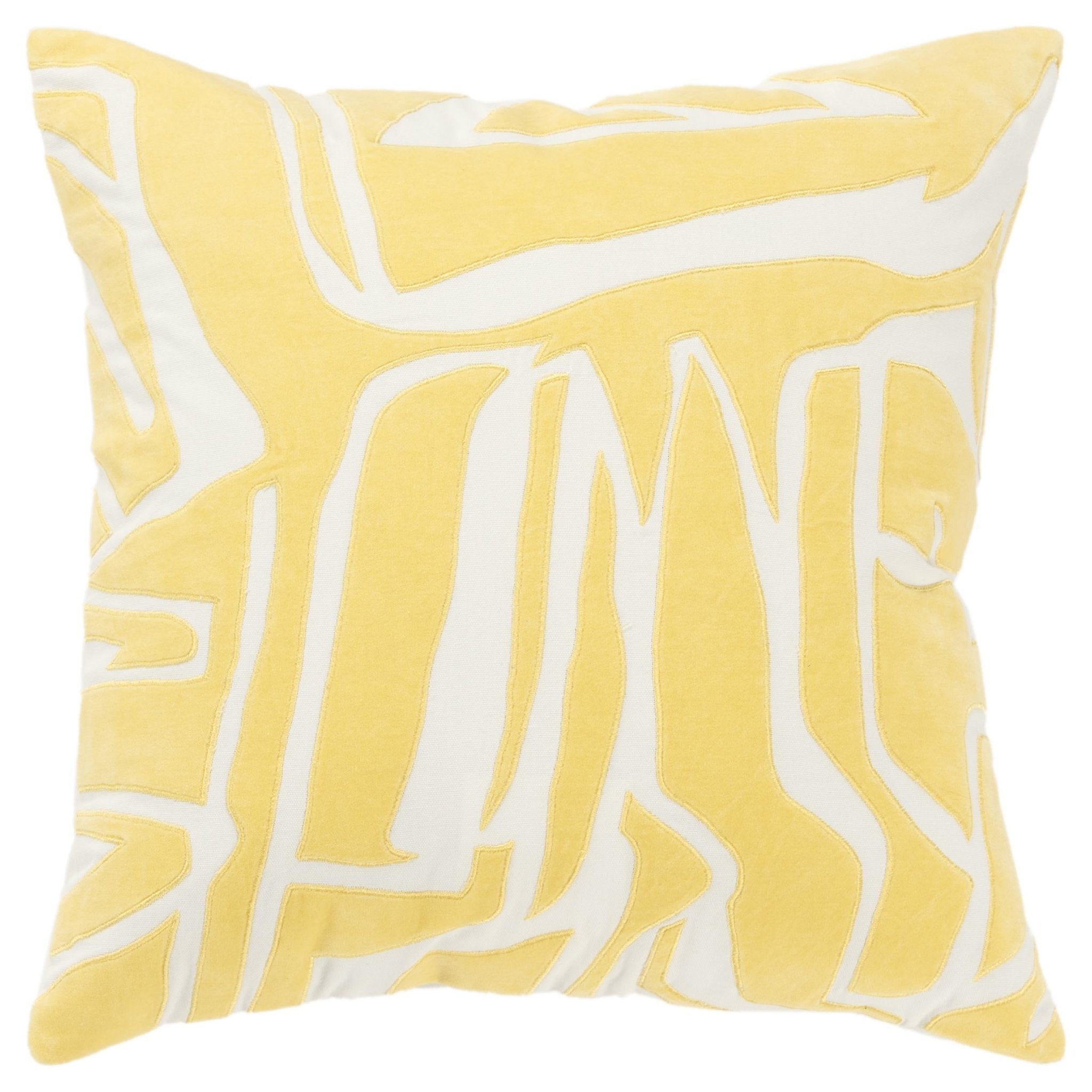 Abstract Decorative Throw Pillow - Square Pillows