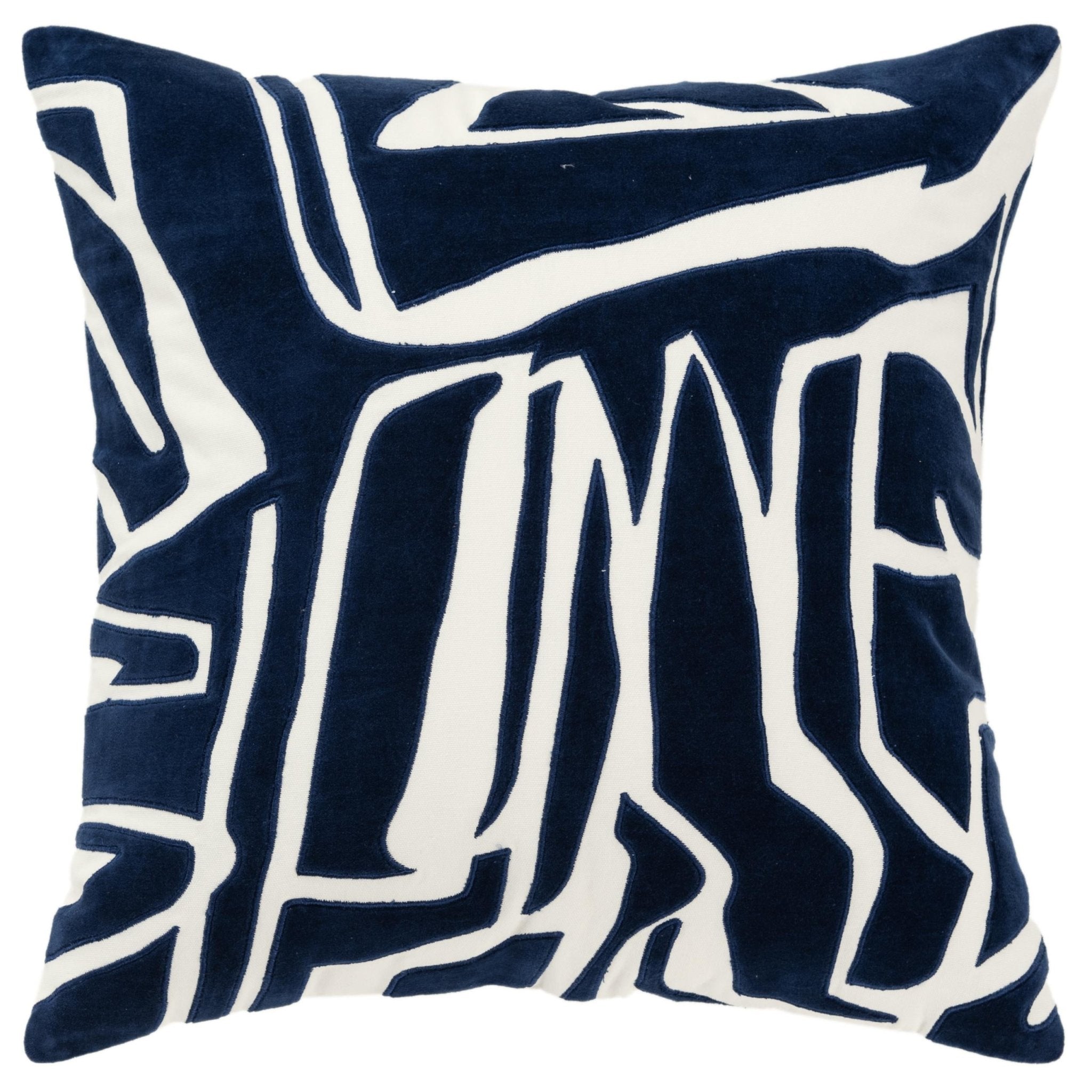 Abstract Decorative Throw Pillow - Square Pillows