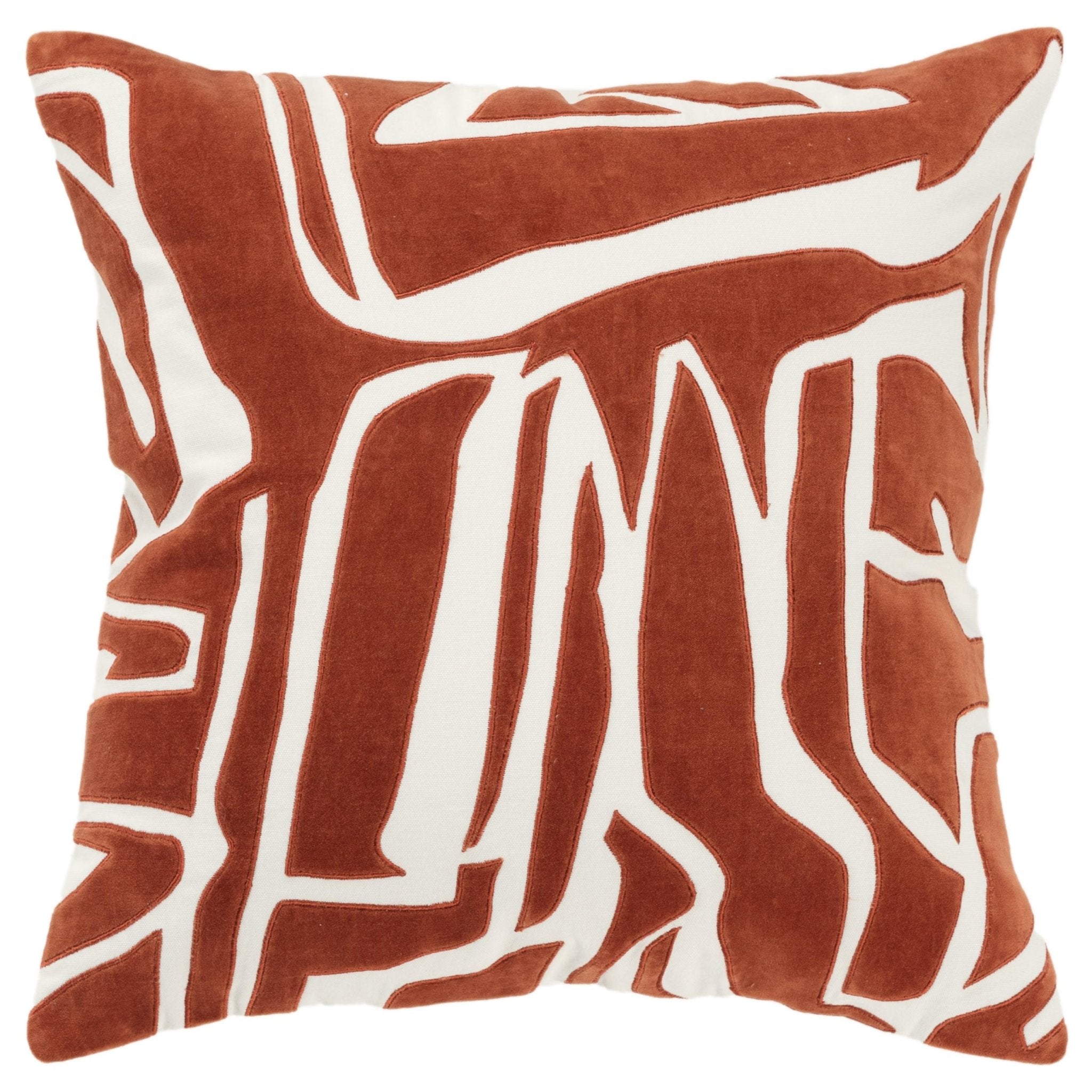 Abstract Decorative Throw Pillow - Thumbnail 3